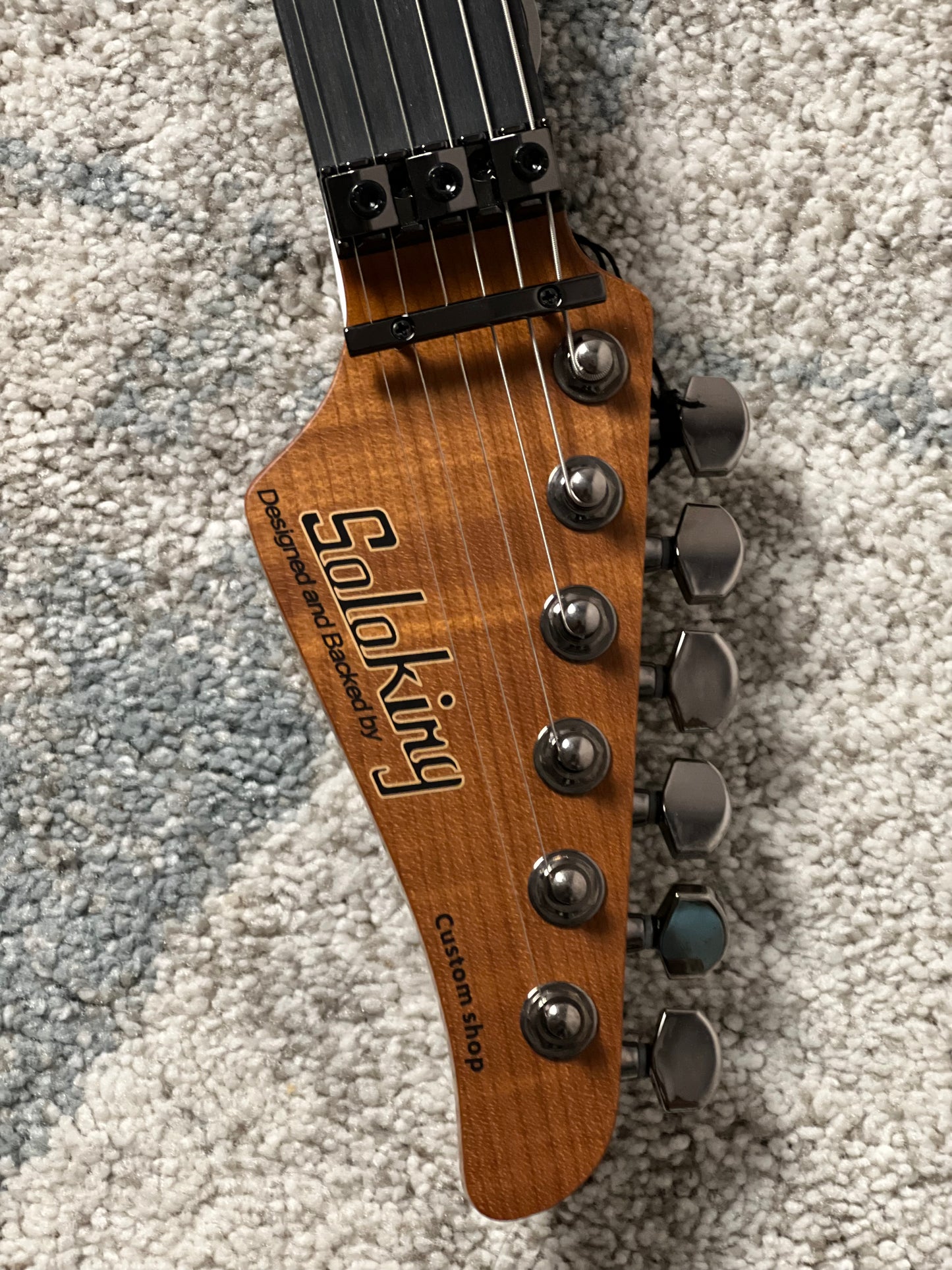 Soloking MS-1 Custom 24 HH FR Revenant in Black Charcoal Burst