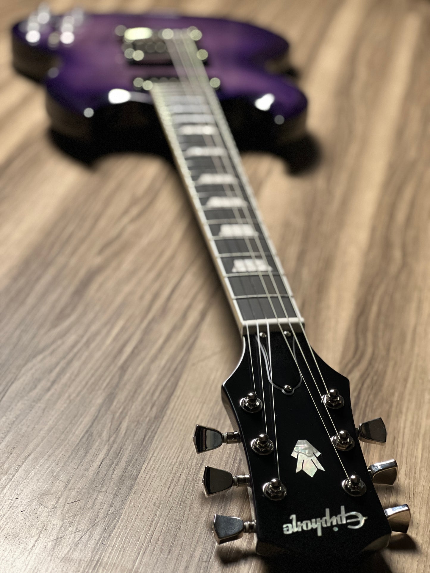 Epiphone SG Modern Figured in Purple Burst