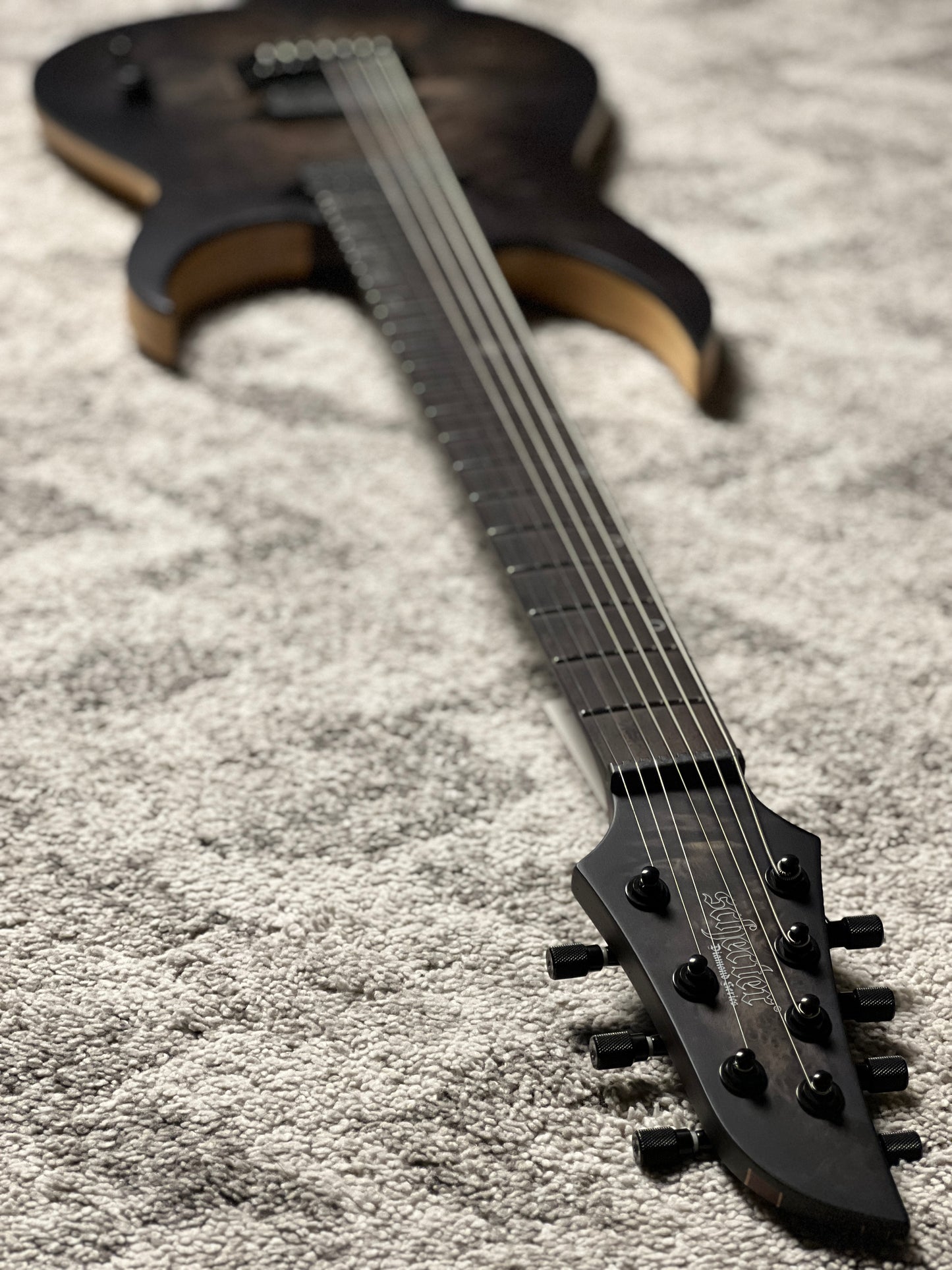 Schecter Keith Merrow KM-7 MK-III Artist in Trans Black Burst W23070061