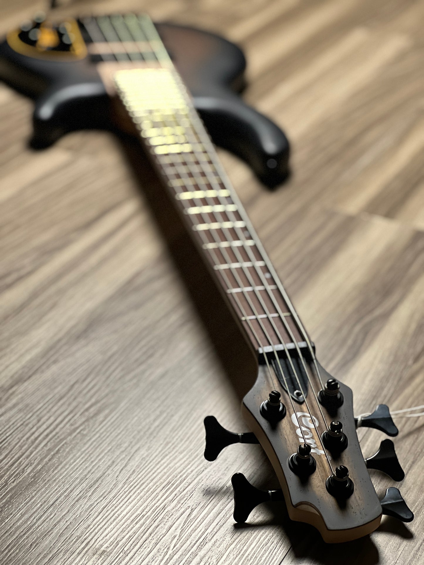 C5 Plus OVMH Bass in Antique Brown Burst