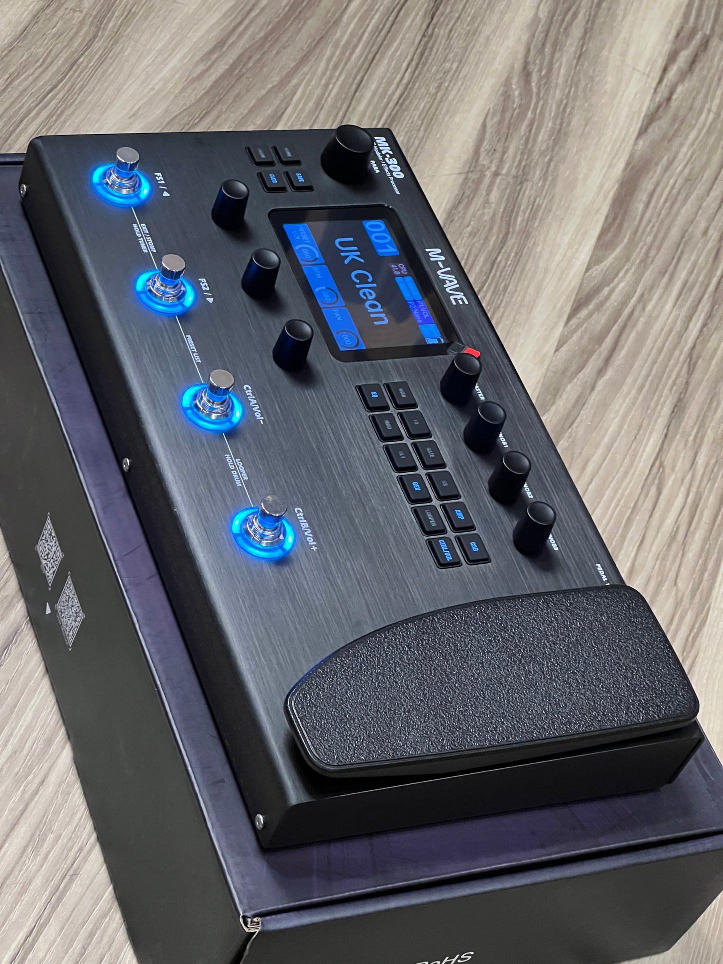M-VAVE MK300 Guitar Multi-Effect Processor