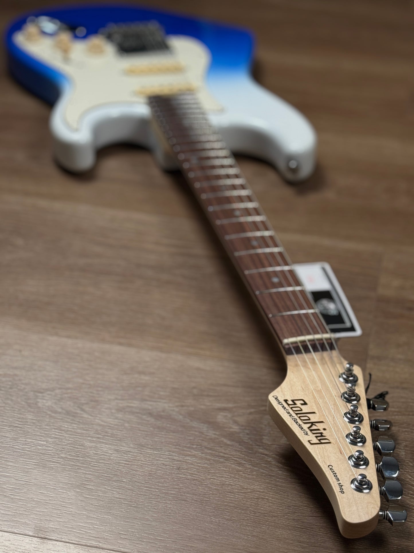 Soloking MS-1 Artisan with Rosewood FB in Belair Blue JESCAR