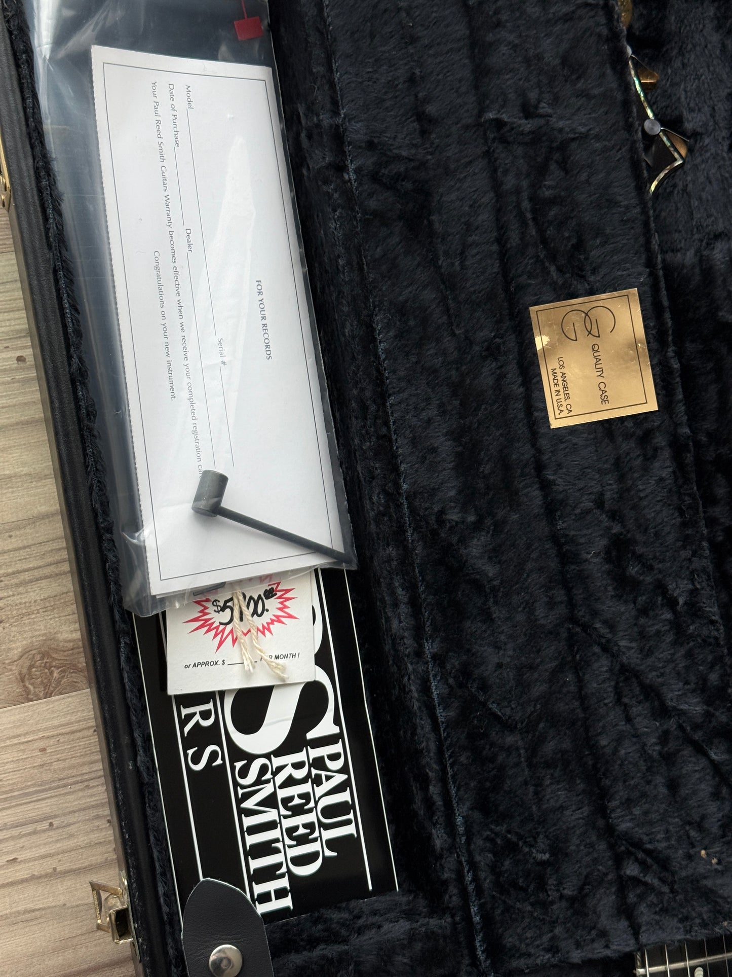 1995 PRS 10th Anniversary Artist Series #126 of 200 S/N 521587 (USED)