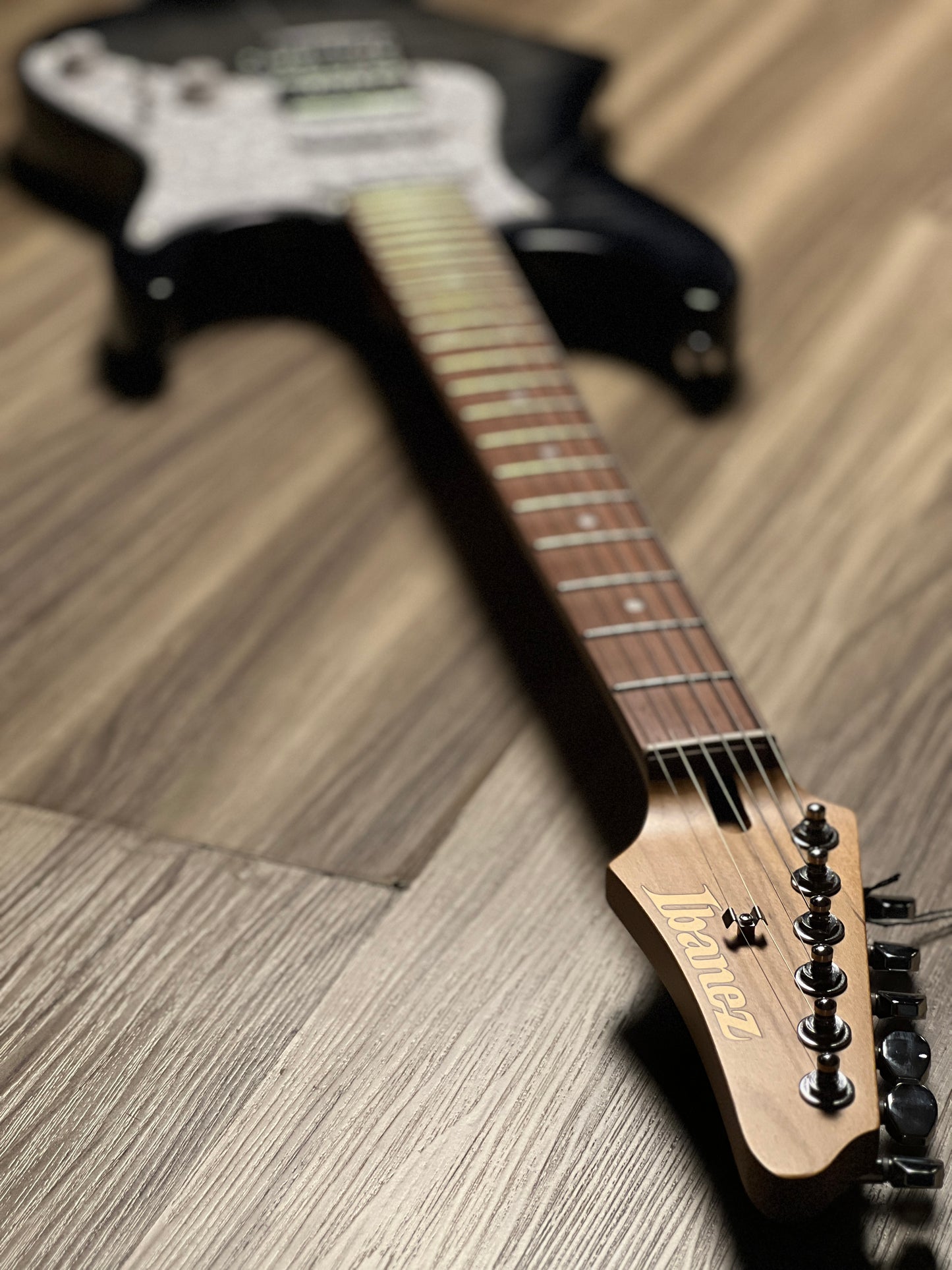 Ibanez AZ22S1F TKS in Transparent Black Sunburst