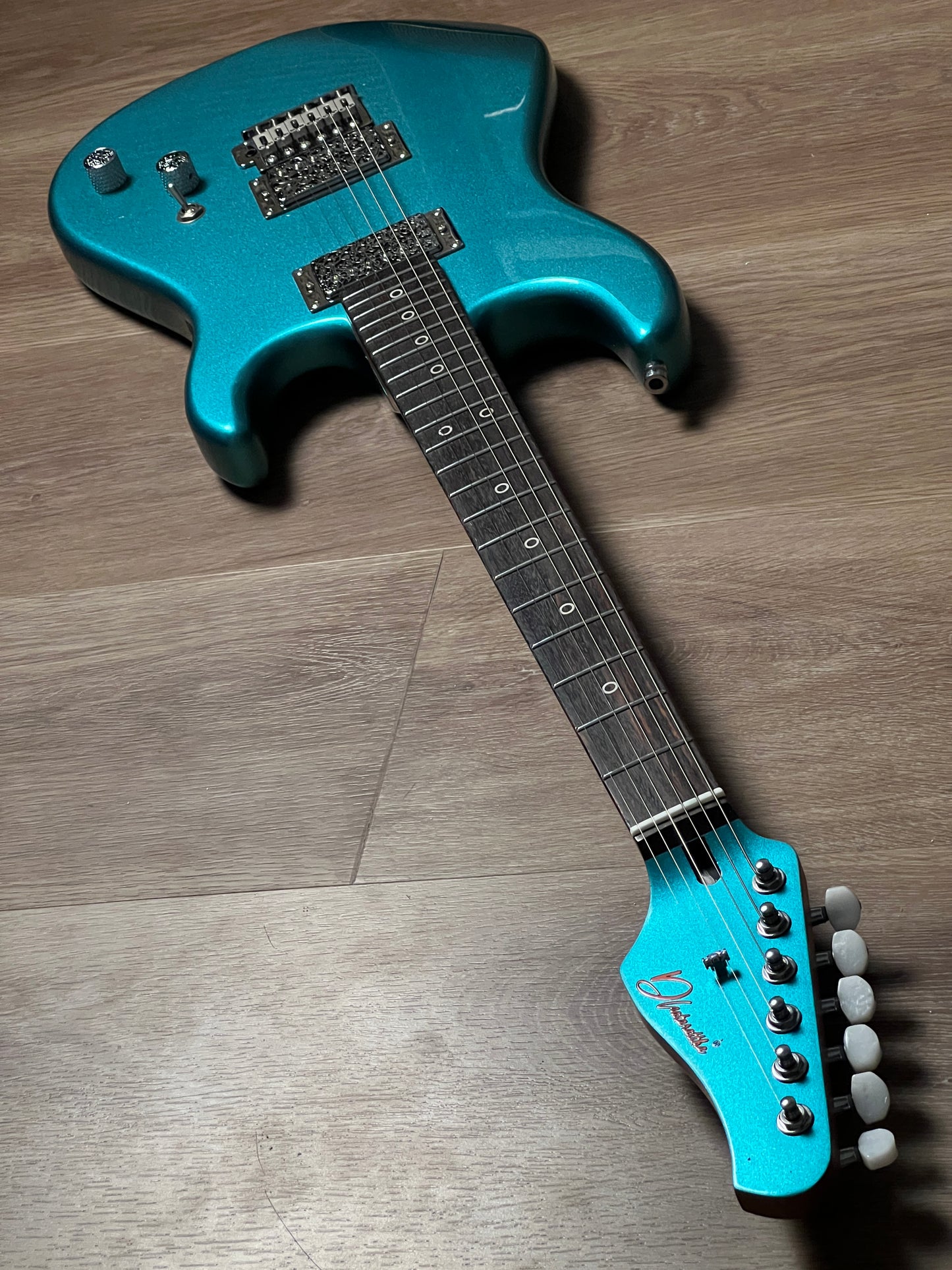 Dhatarattha Basic DST HH in Ocean Turquoise Metallic with Rosewood FB