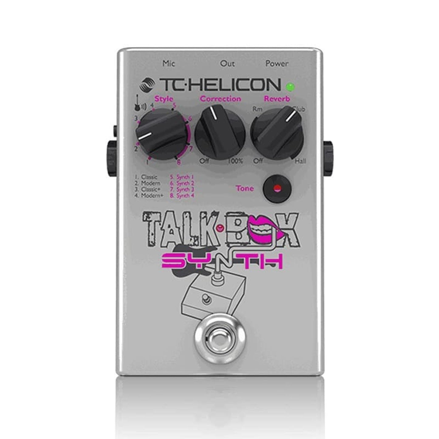 TC Helicon Talkbox Synth Vocal Effects Pedal