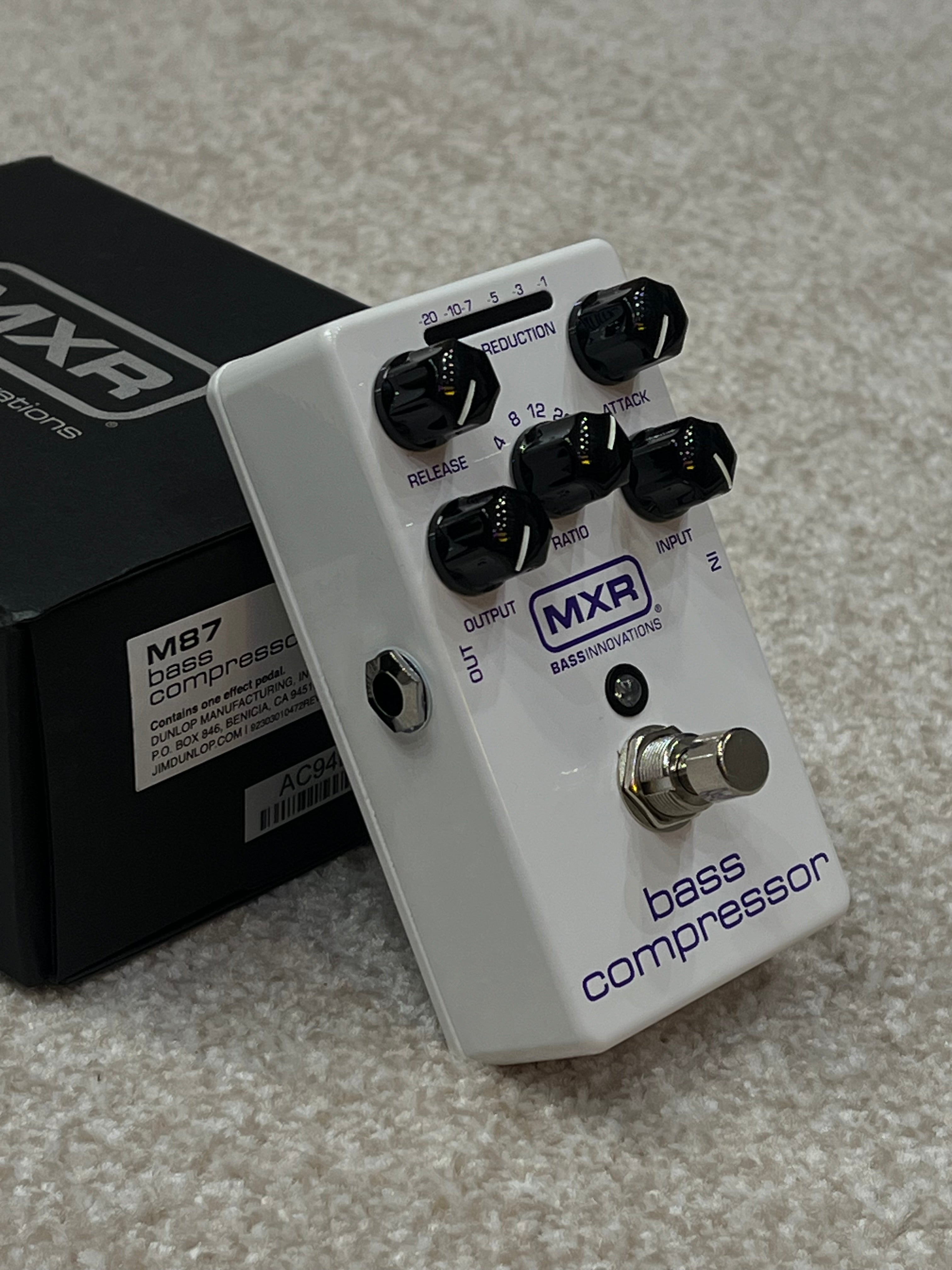 MXR M87 Bass Compressor Guitar Effects Pedal –
