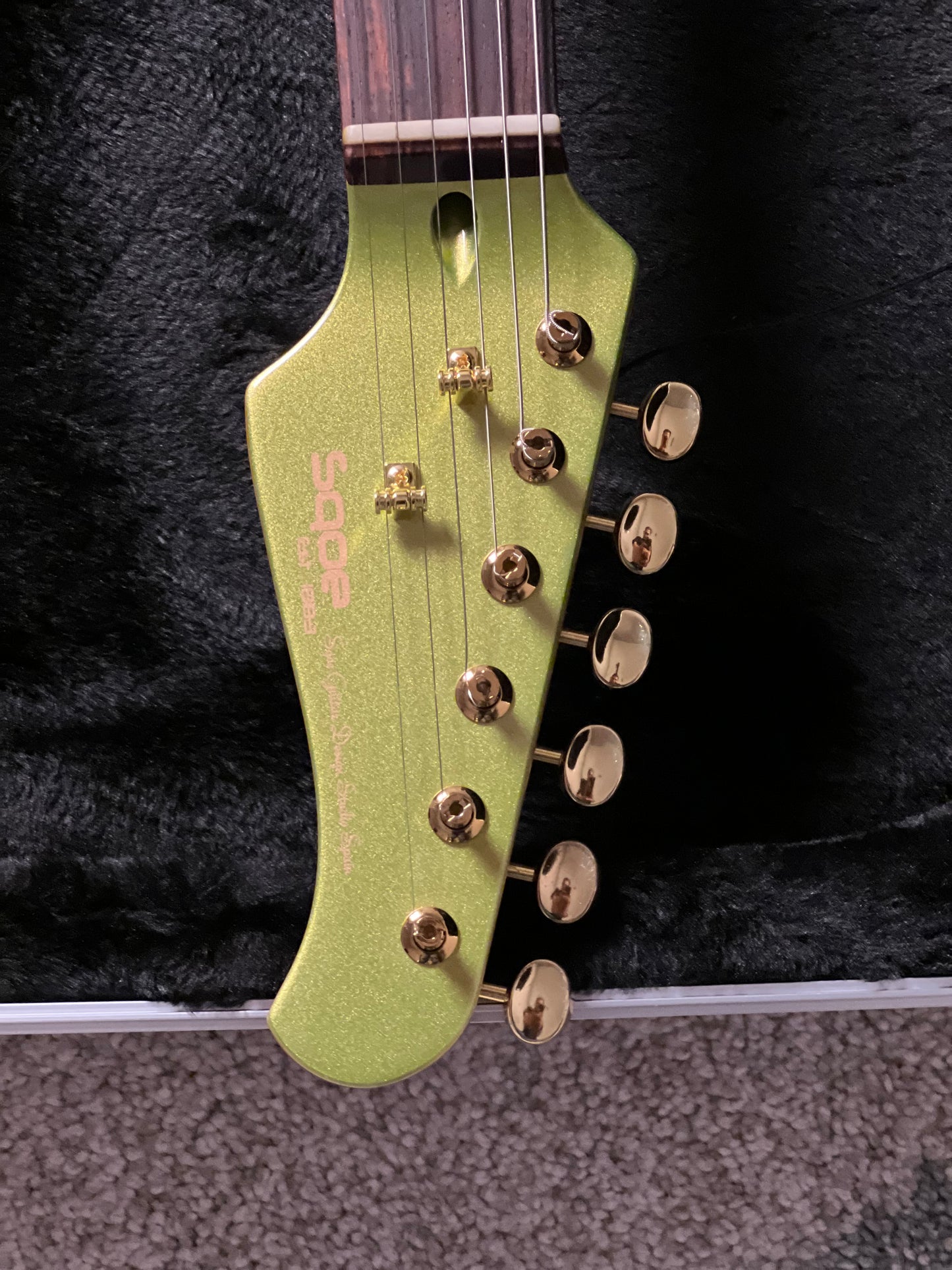 SQOE SETL1000FR Premium Custom Series Professional Limited Edition in Lime Green