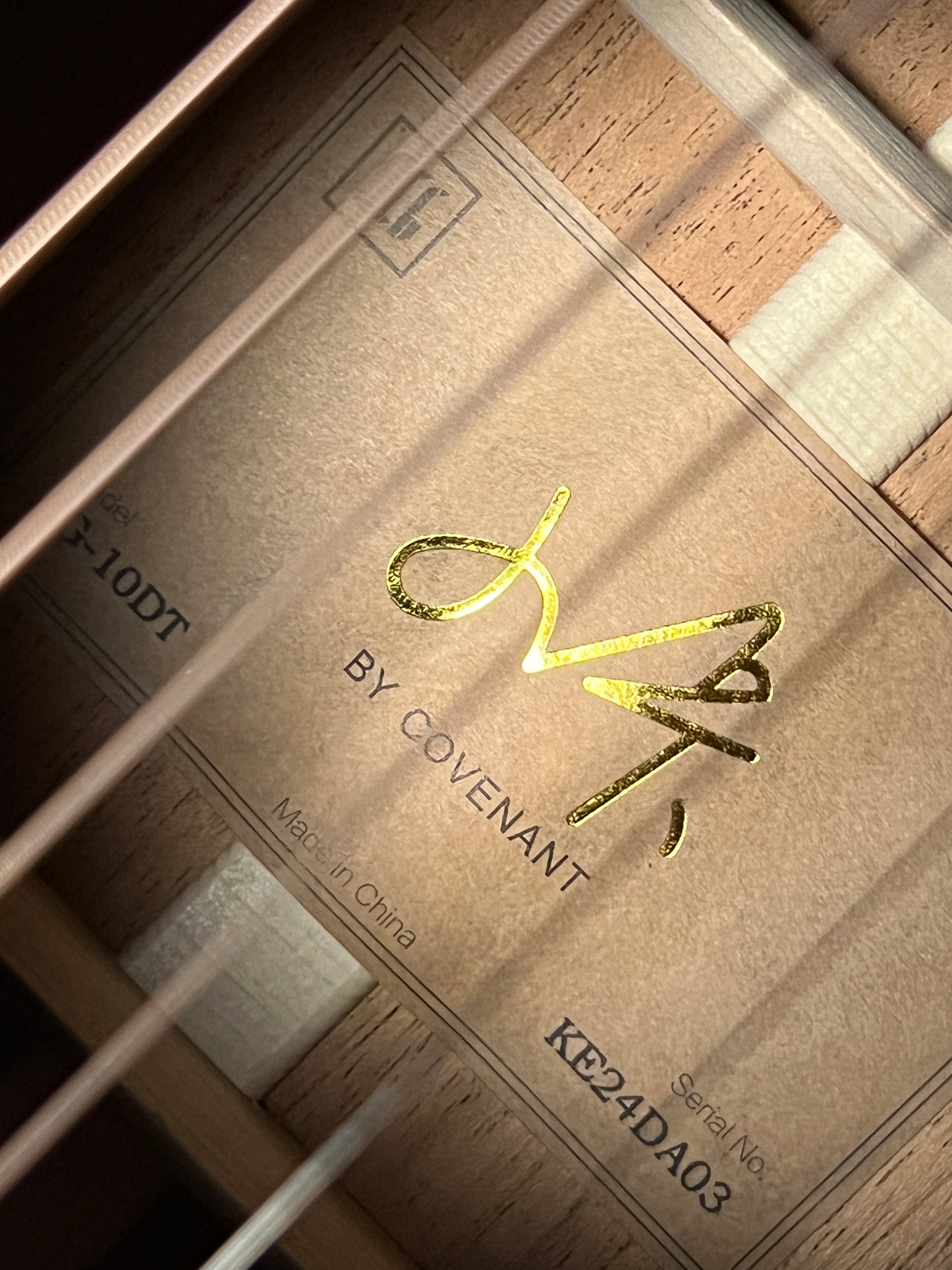 SILKA by COVENANT AG-10DT in Sunburst with M2P Preamp