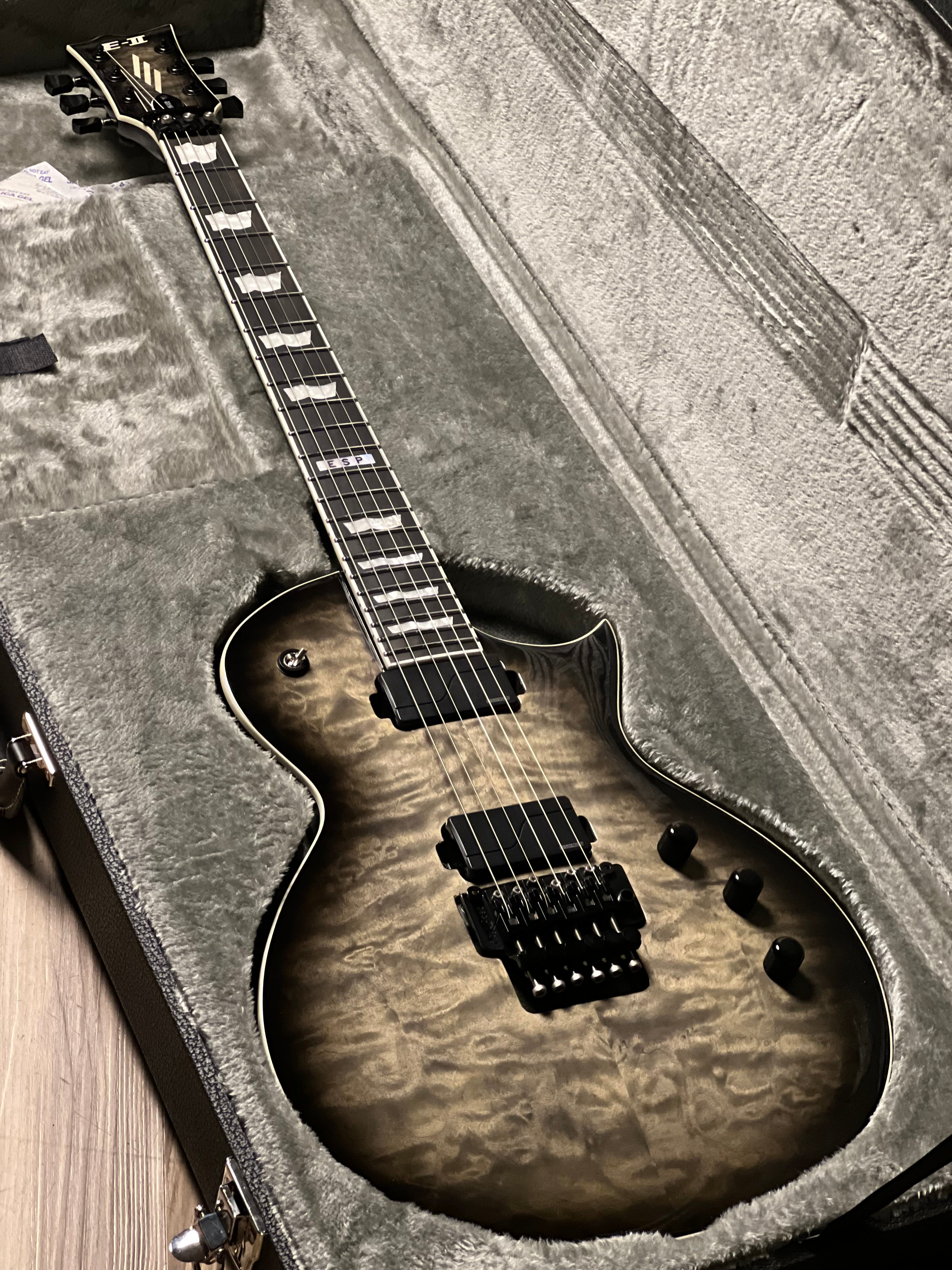 ESP E-II ECLIPSE-QM/FR/FL/Charcoal Burst ES9790233 – nafiriguitar.com