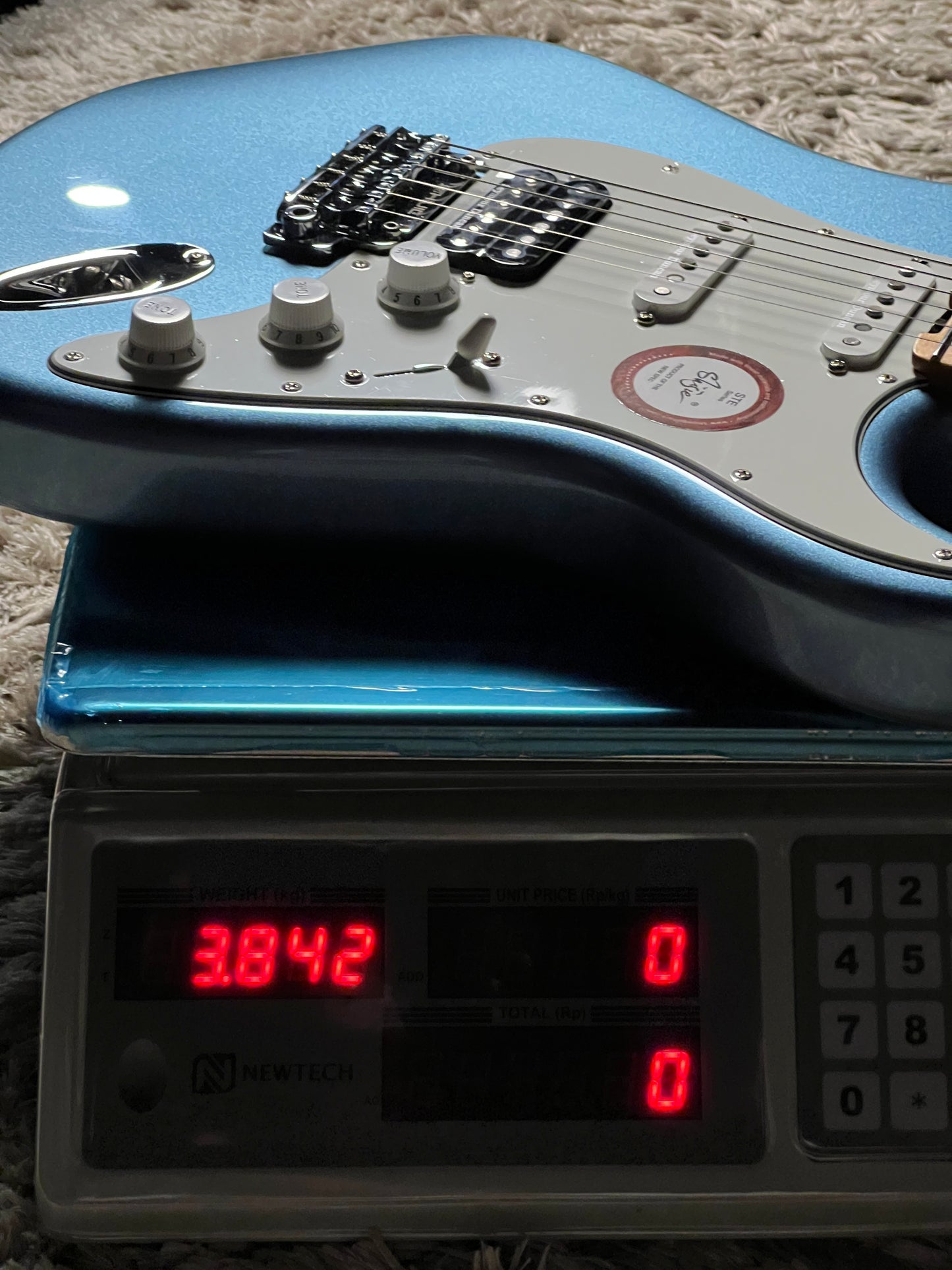 Shijie STE-CUSTOM PRO HSS in Ice Blue Metallic 240672