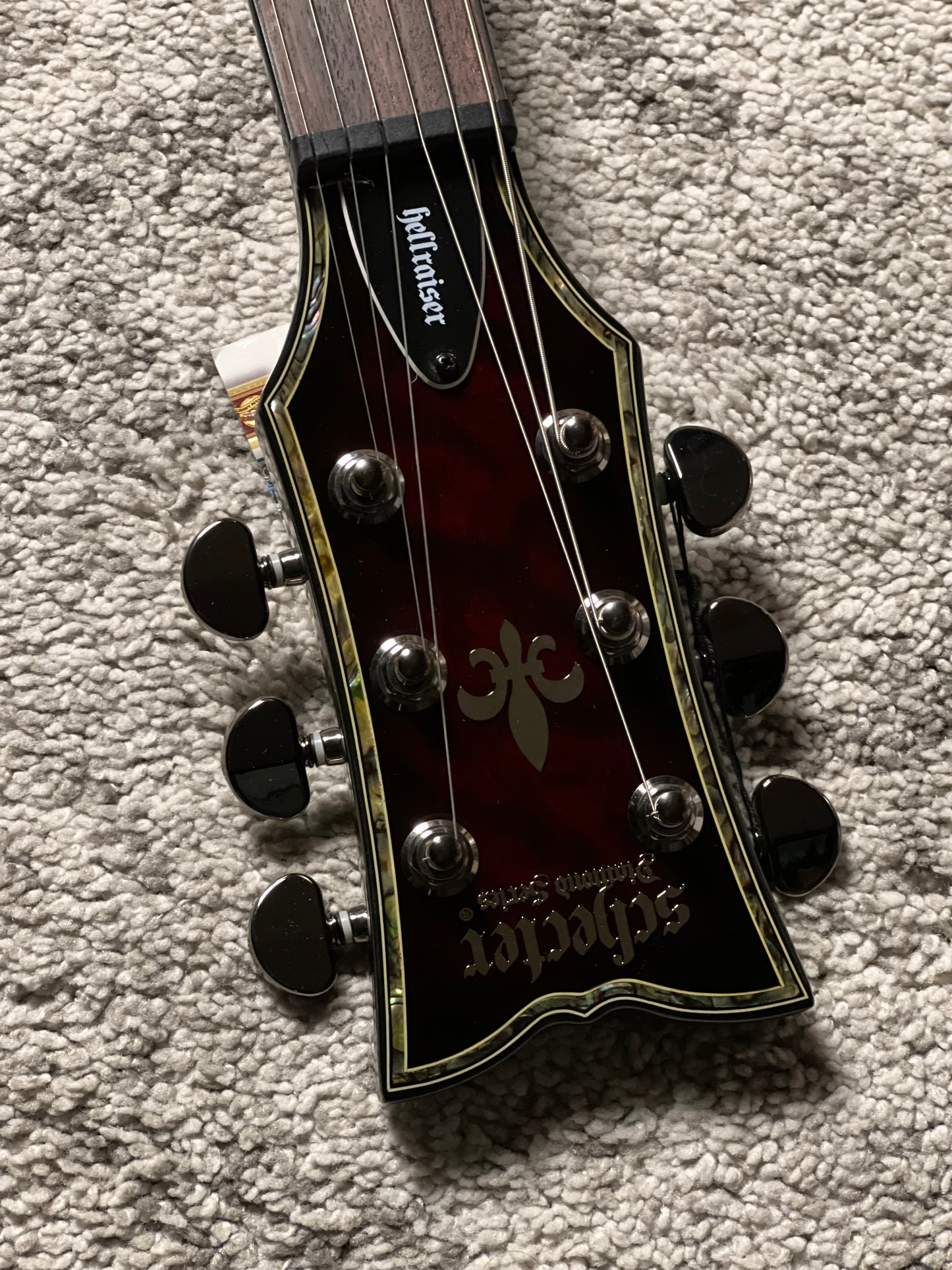 Schecter Hellraiser Solo-II Passive in Black Cherry W19040017