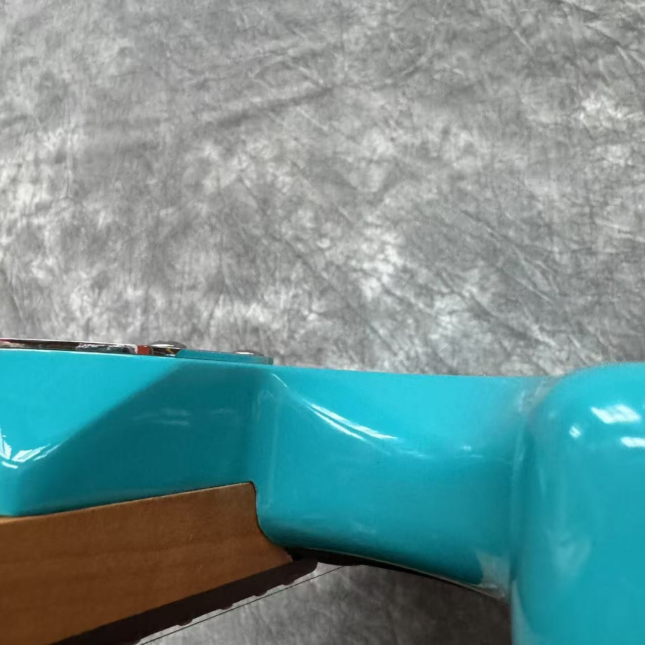 Dhatarattha Custom DST HSS in Taos Turquoise with Rosewood FB and "Vines of Olympus" Inlay