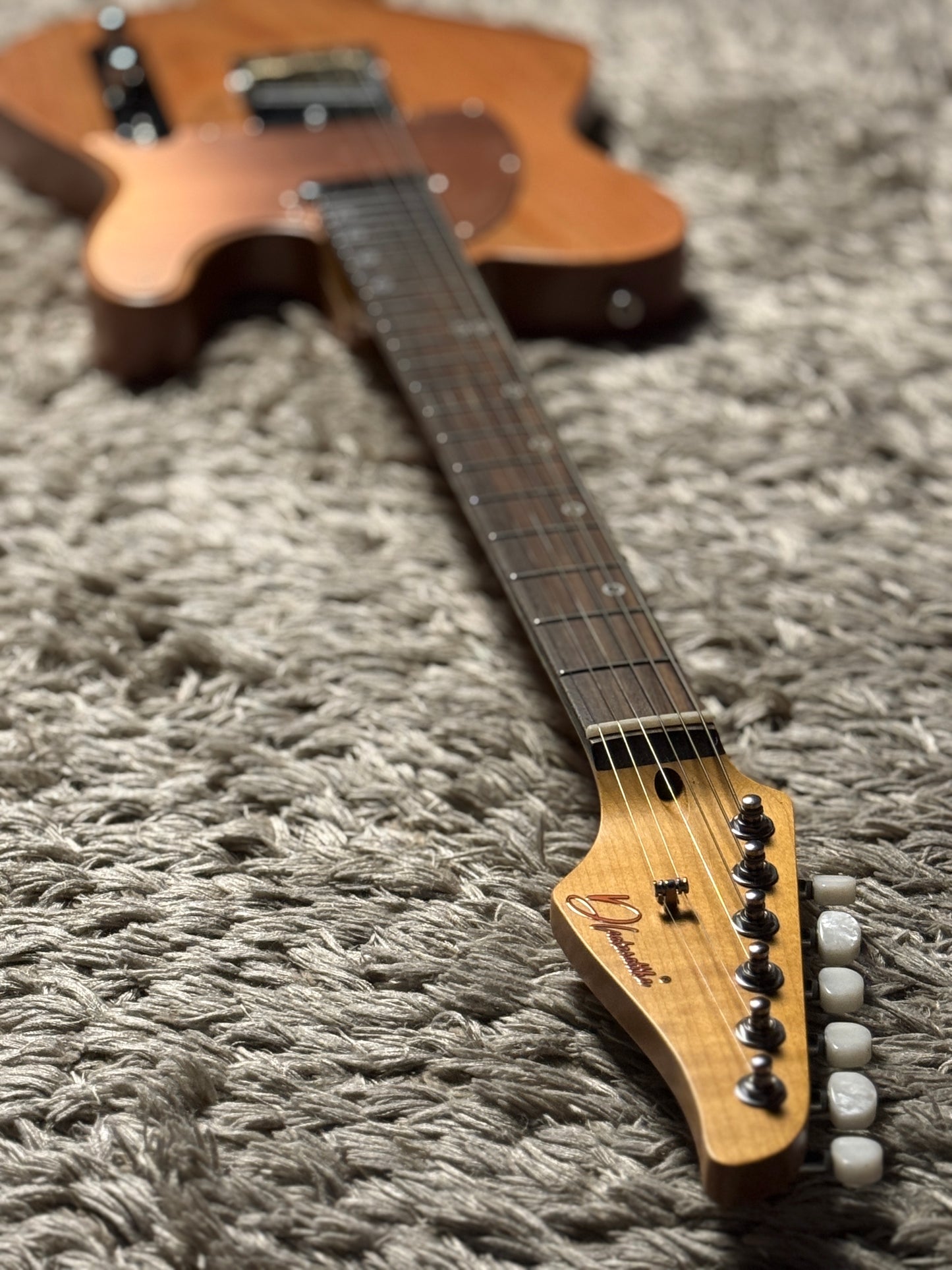 Dhatarattha Classic DTL in Natural Mahogany with Rosewood FB