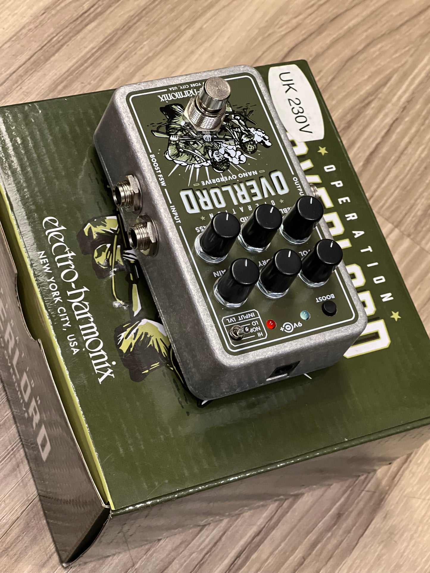 Electro-Harmonix Nano Overlord Overdrive Guitar Effects Pedal