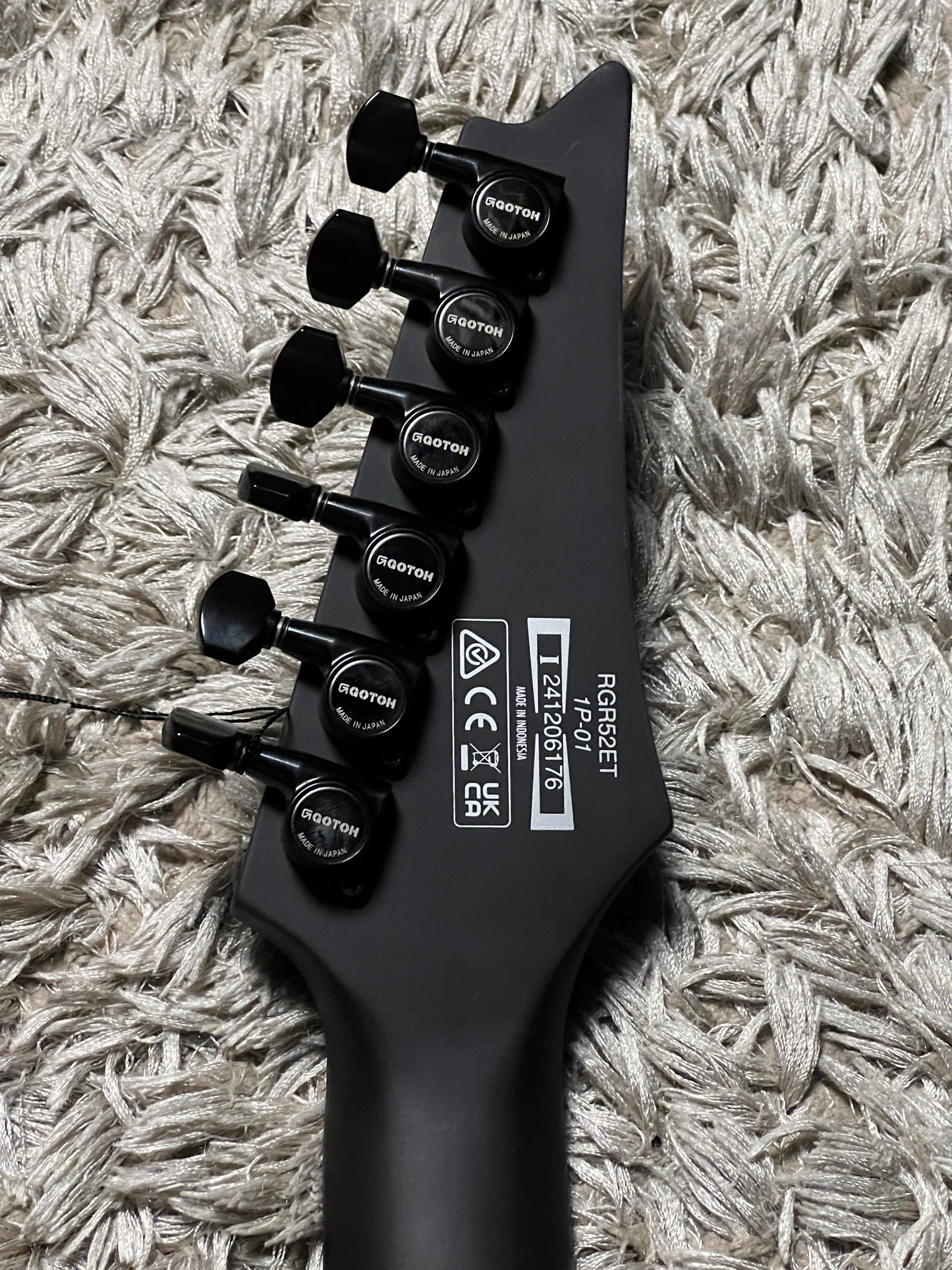 Ibanez RGR52ET-BK in Black