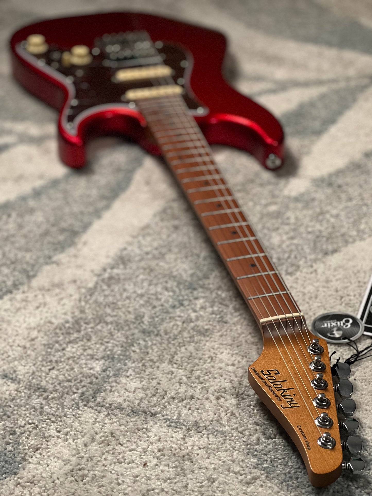 MS-1 Classic VT in Candy Apple Red with Roasted Maple FB
