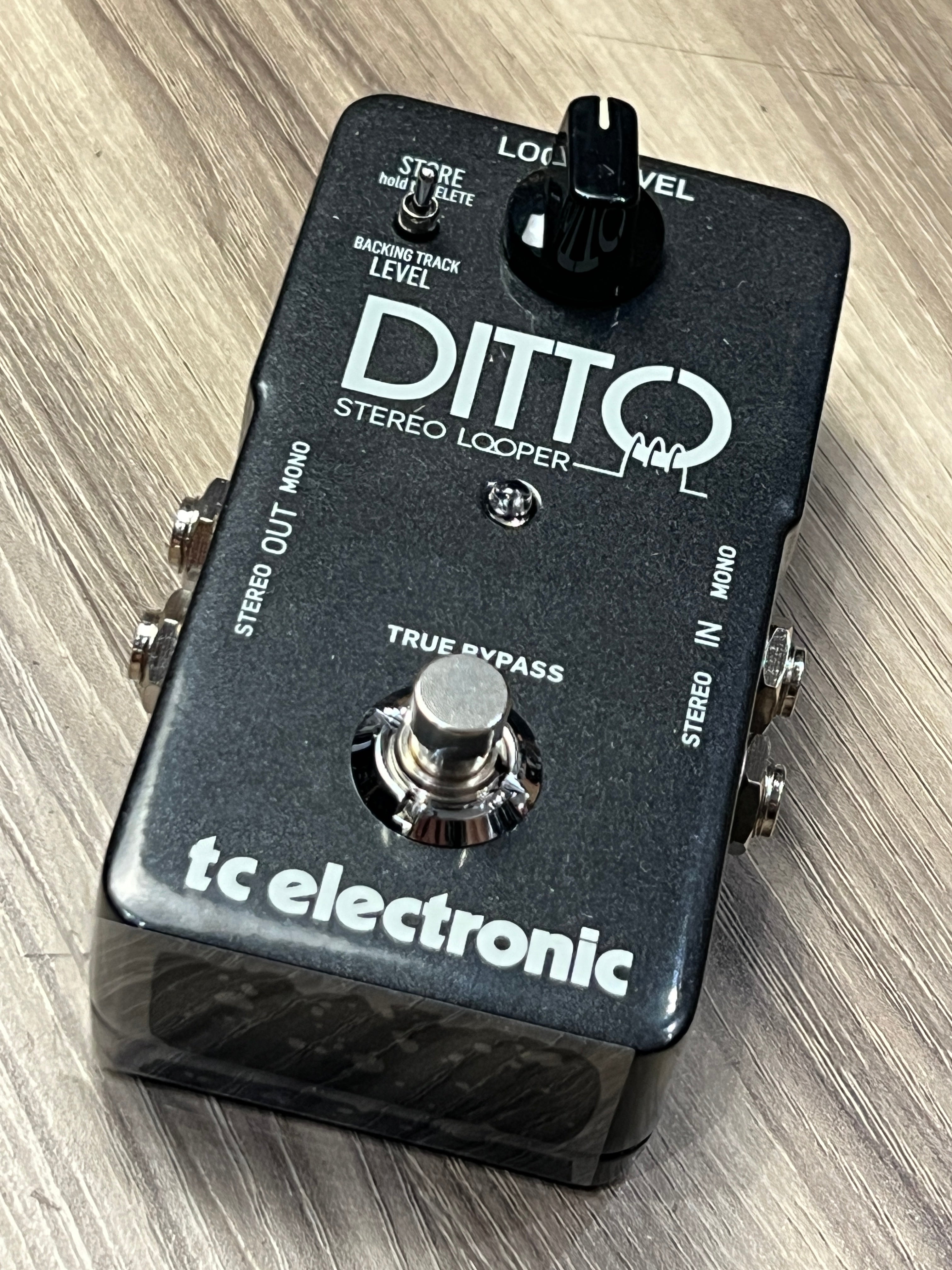 ditto looper pedal TC Electronic Ditto Stereo Looper – nafiriguitar.com