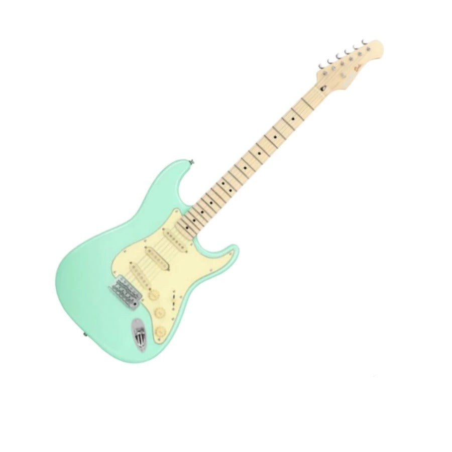 DONNER DST-600 Surf Green With Bag Electric Guitar