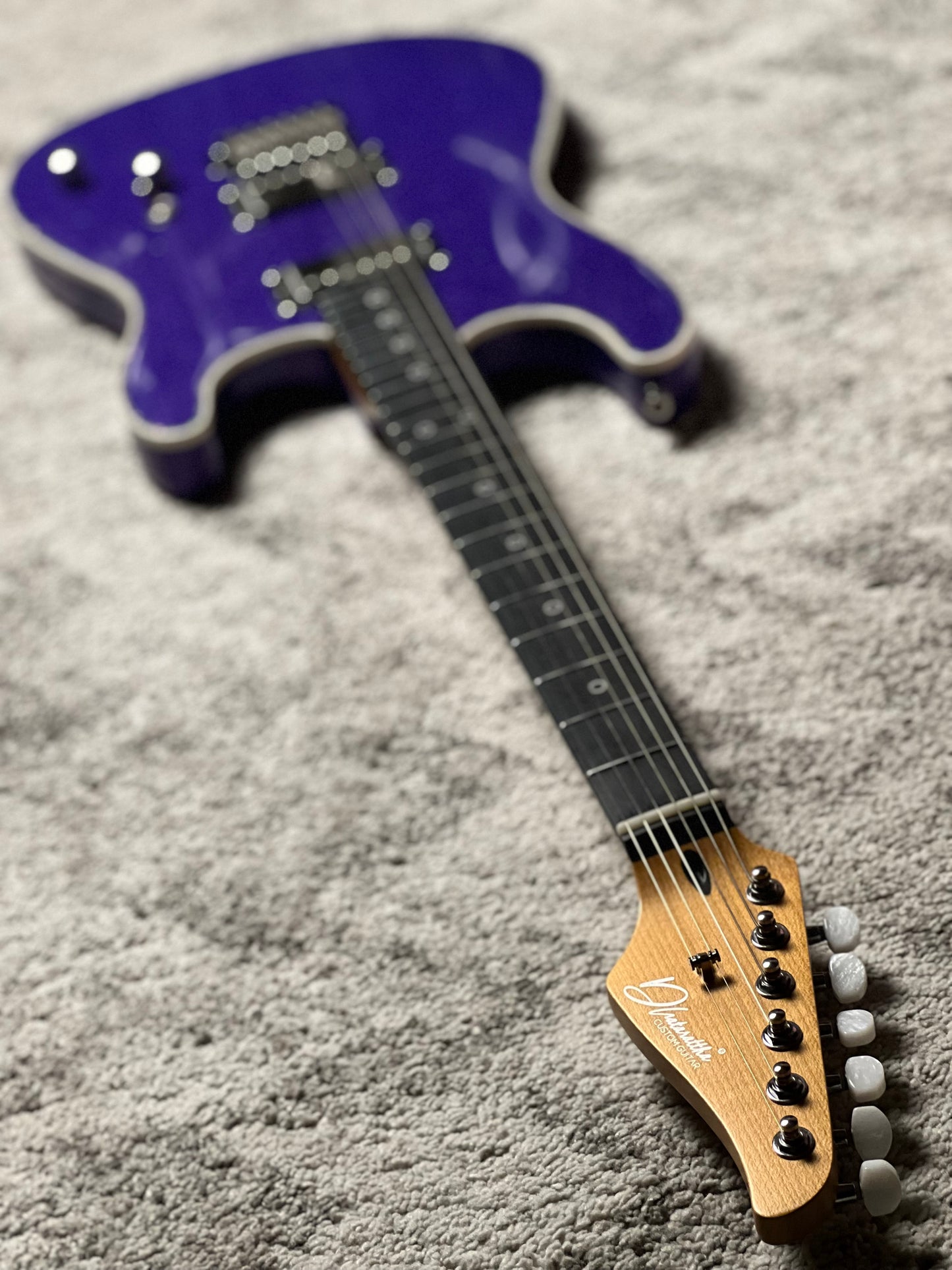Dhatarattha Custom DST HH in Violet Purple Metallic with Rosewood FB