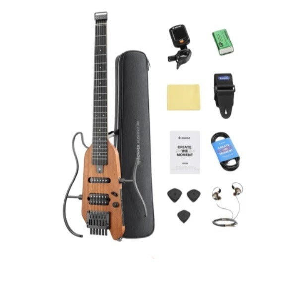 Donner HUSH-X In Natural With Bag – nafiriguitar.com