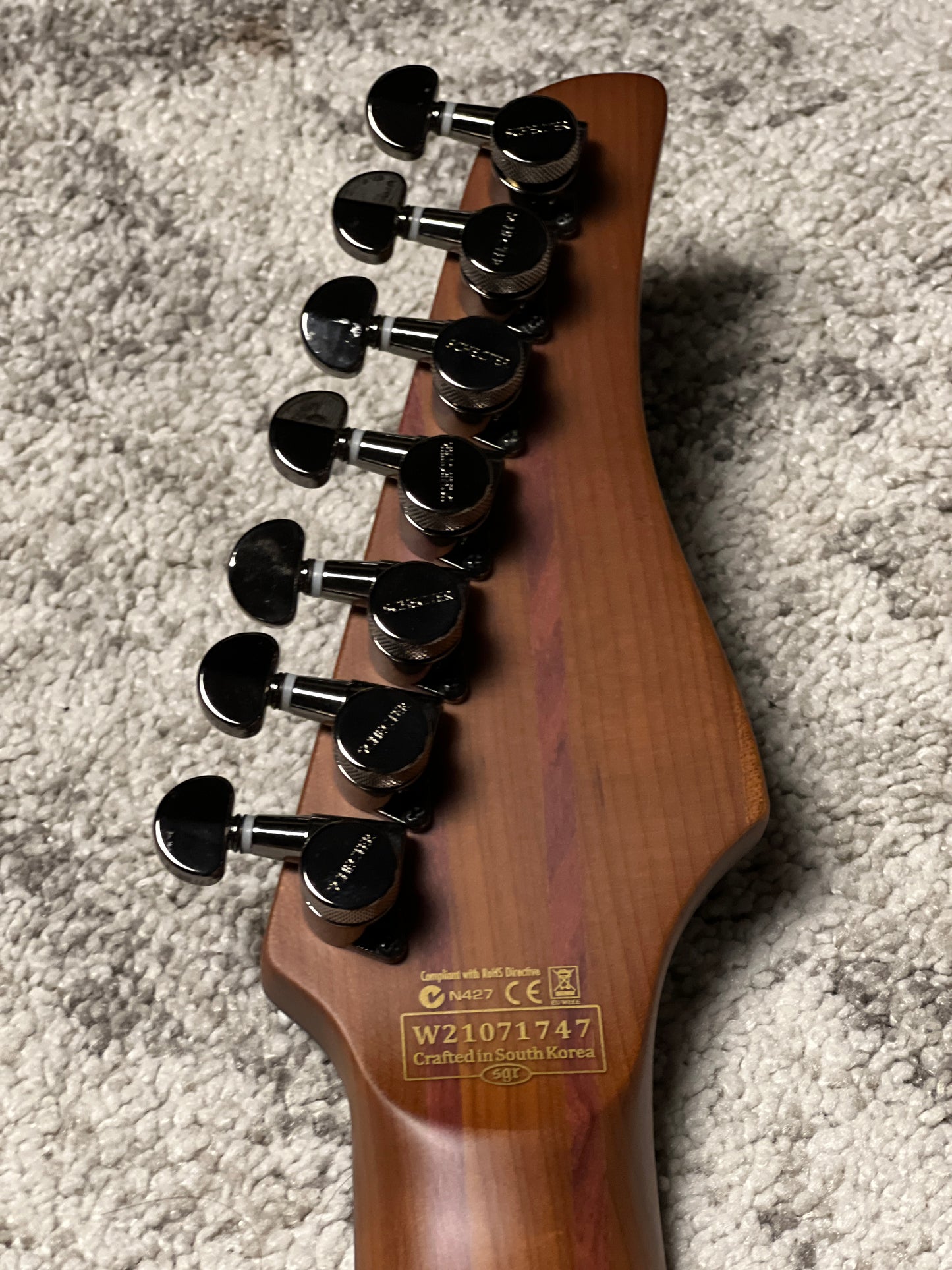 Schecter Banshee Mach-7 in Fallout Burst W21071747