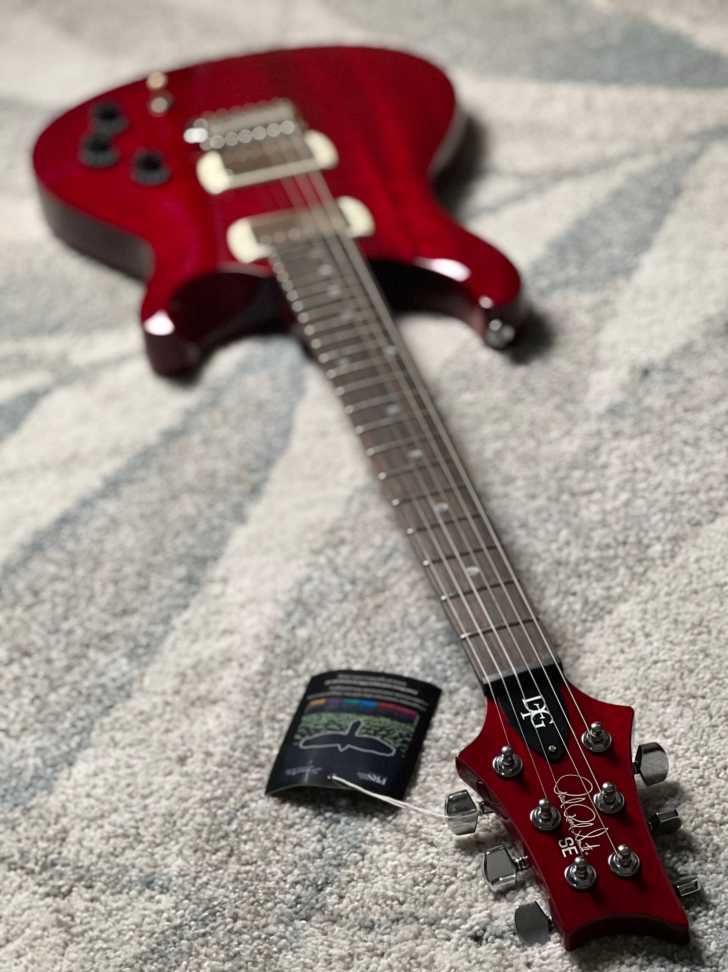 PRS SE DGT David Grissom Standard in Vintage Cherry