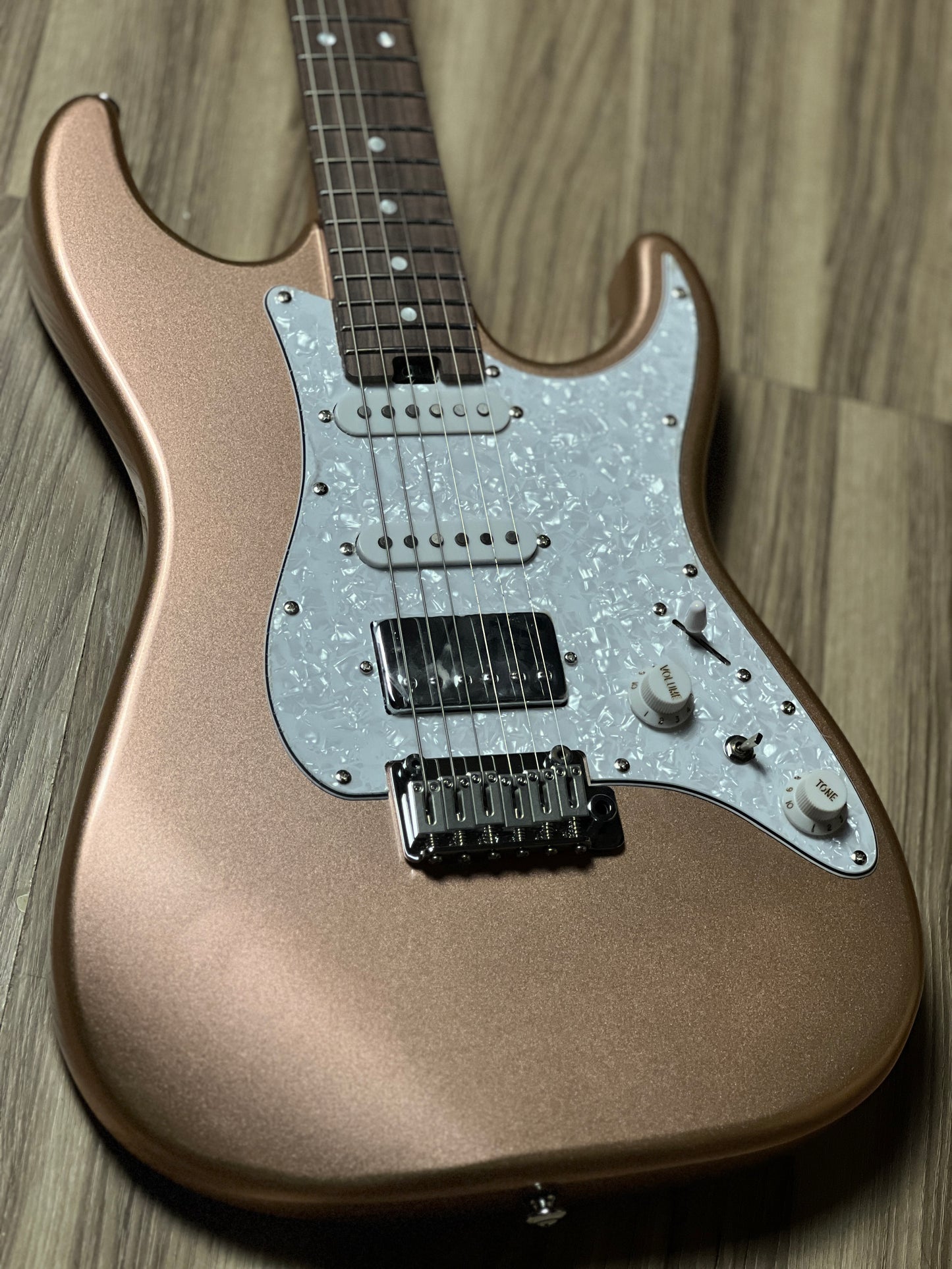 Soloking MS-1 Classic MKII with Rosewood FB in Midnight Rose Gold Nafiri Special Run