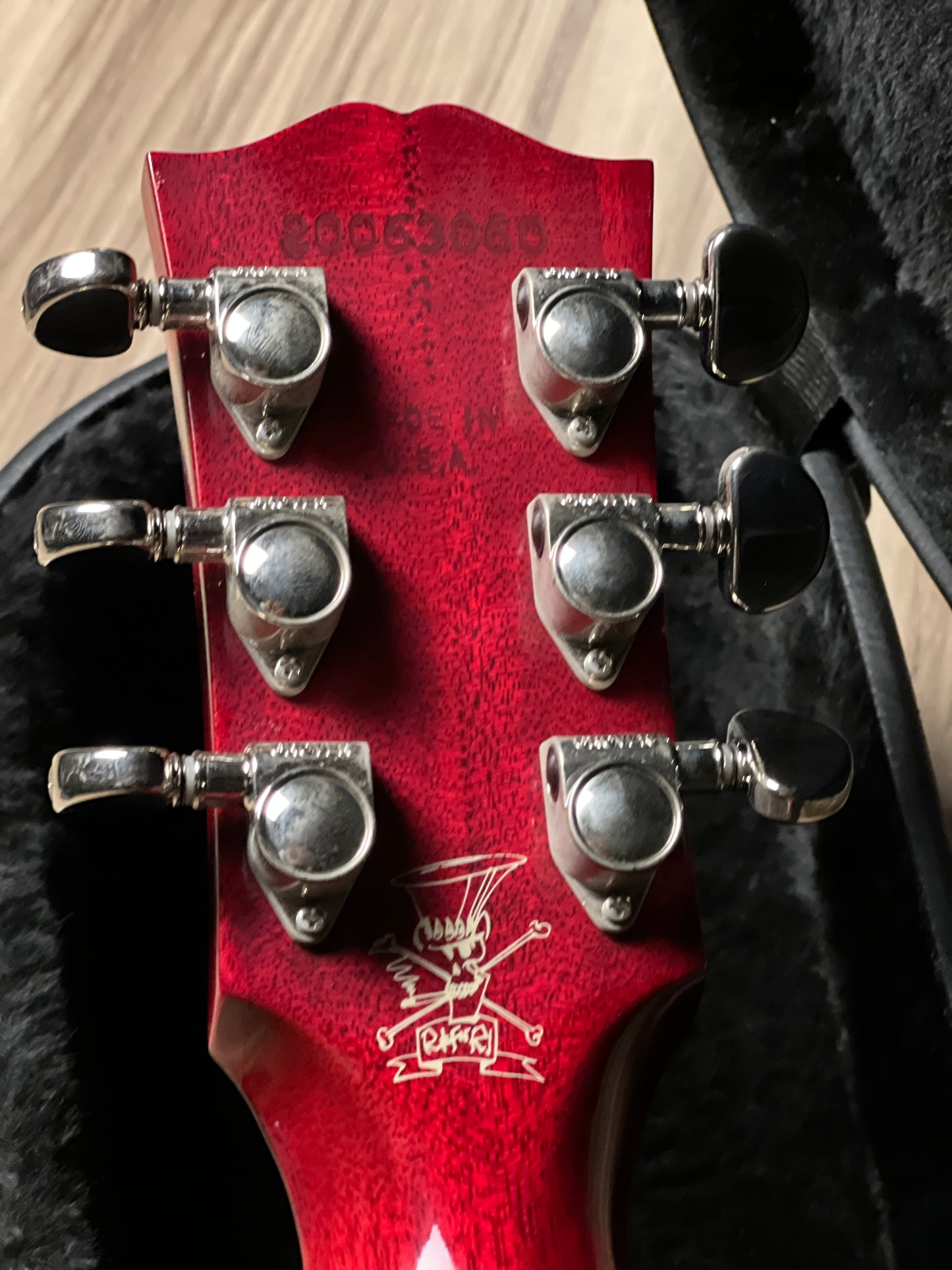 Gibson Slash J-45 in Vermillion Burst w/ Case