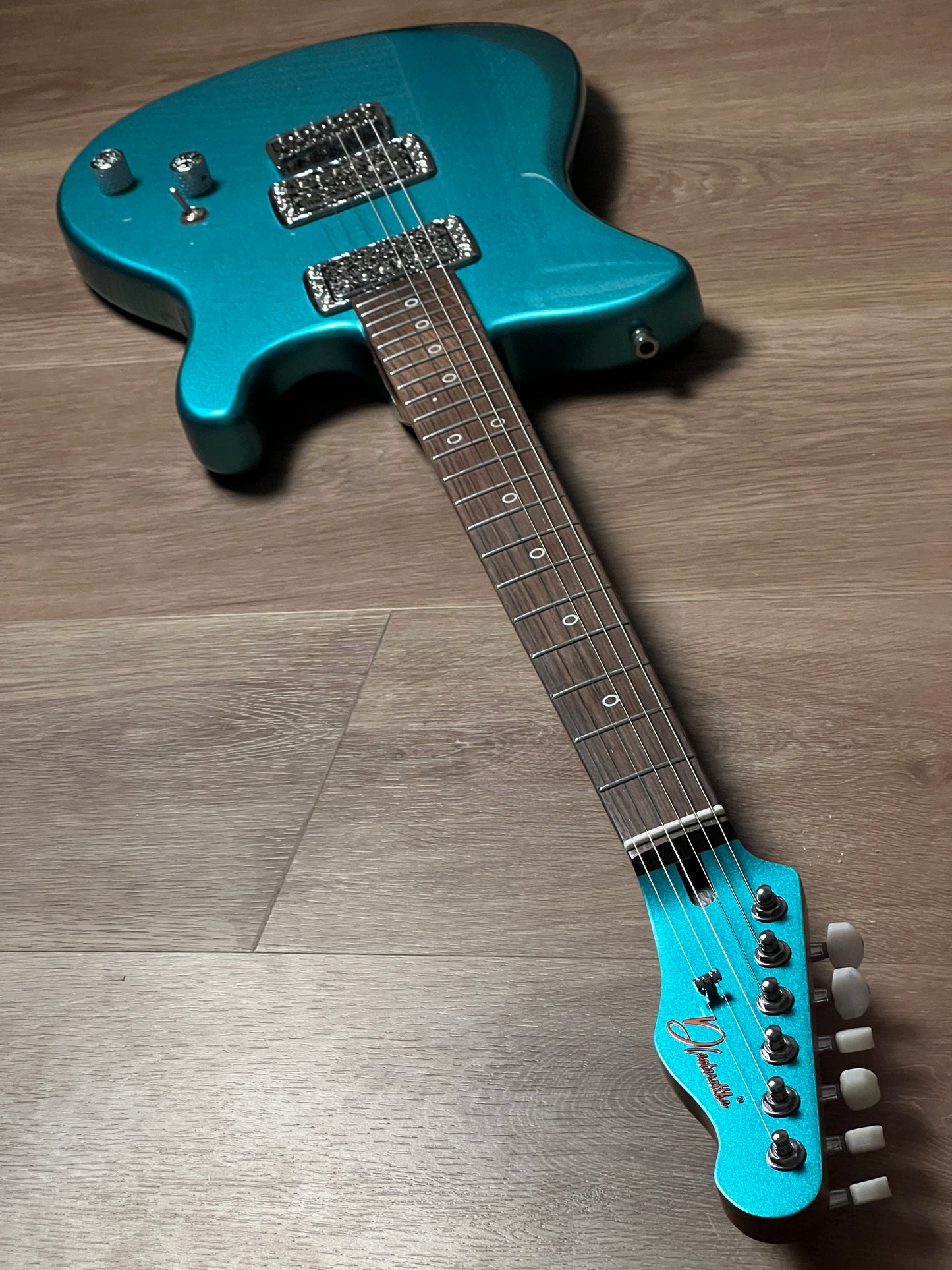 Dhatarattha Basic DTL HH in Ocean Turquoise Metallic with Rosewood FB