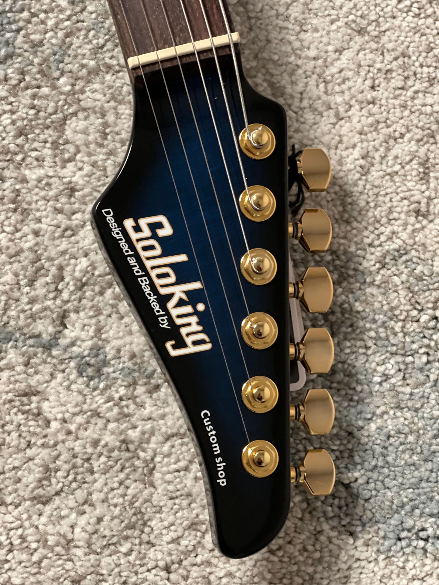 Soloking MS-2 Special Elite in Glitter Storm Blue Limited Edition