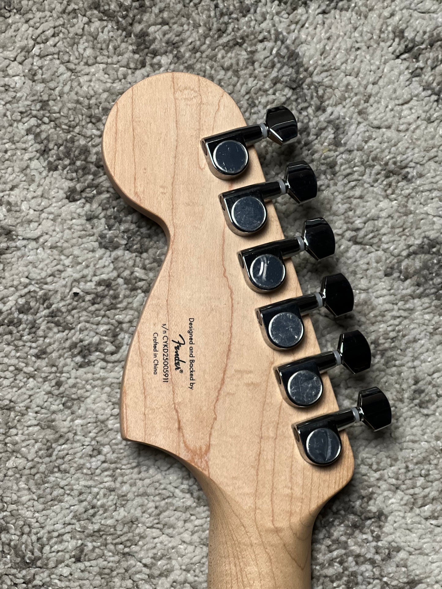Squier FSR Affinity Series Jaguar with Maple FB in Graffity Yellow