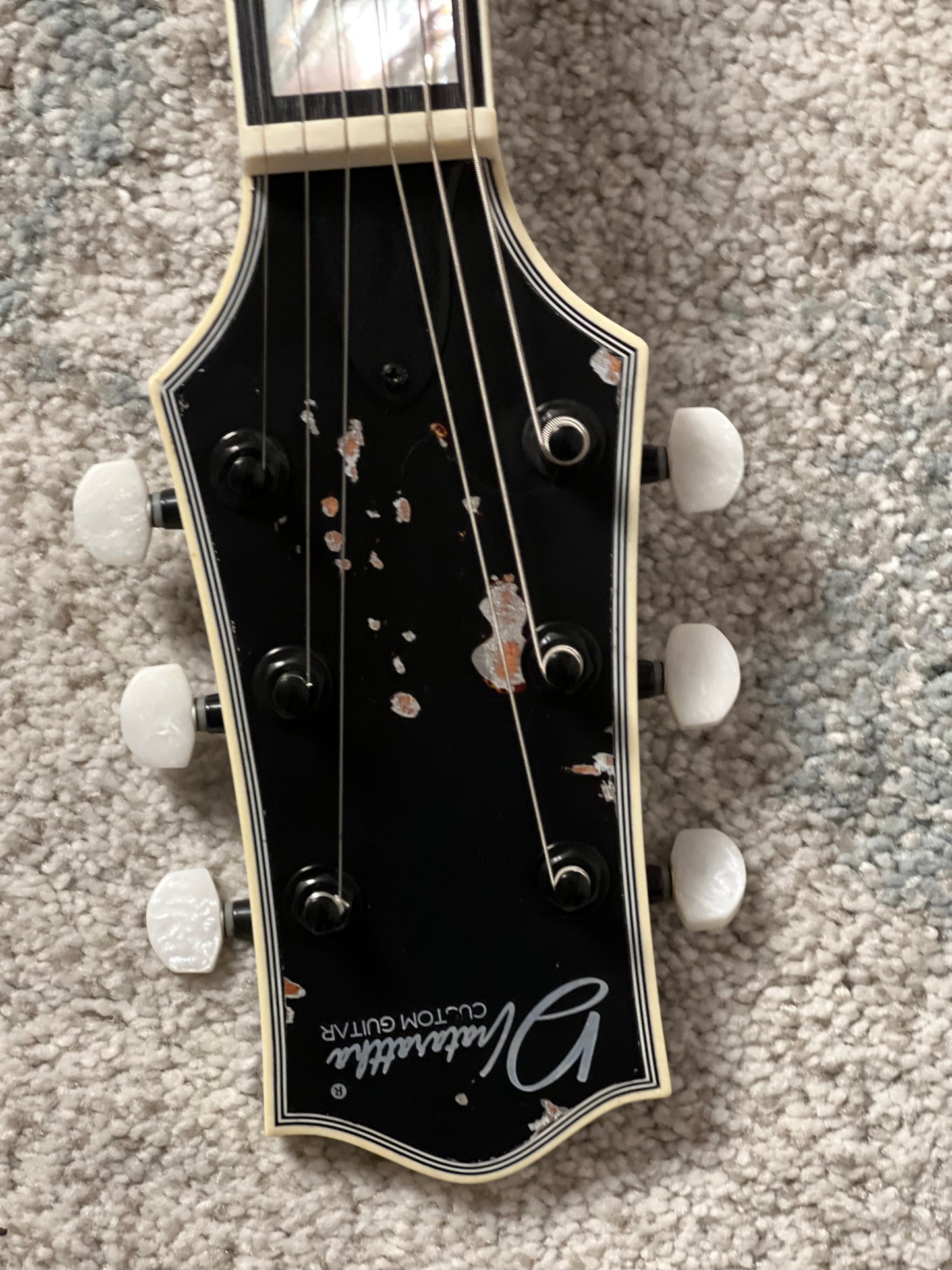 Dhatarattha Custom DLP in Black Over Paisley Relic