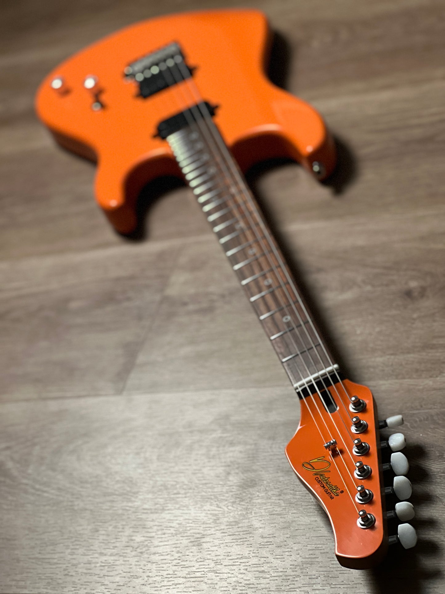 Dhatarattha Basic DST HH in Lava Orange with Rosewood FB