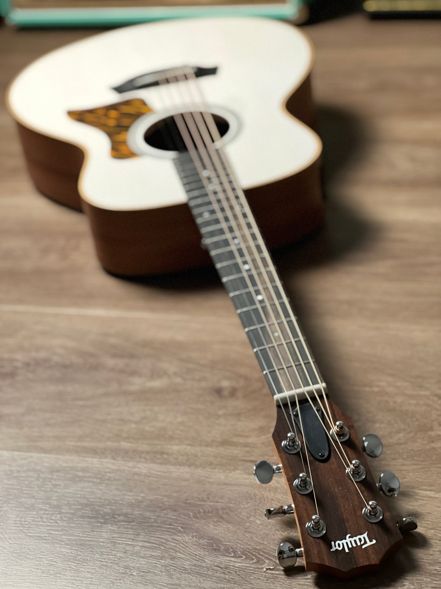 Taylor GS Mini-E Special Edition Acoustic Guitar w/Bag in Trans White