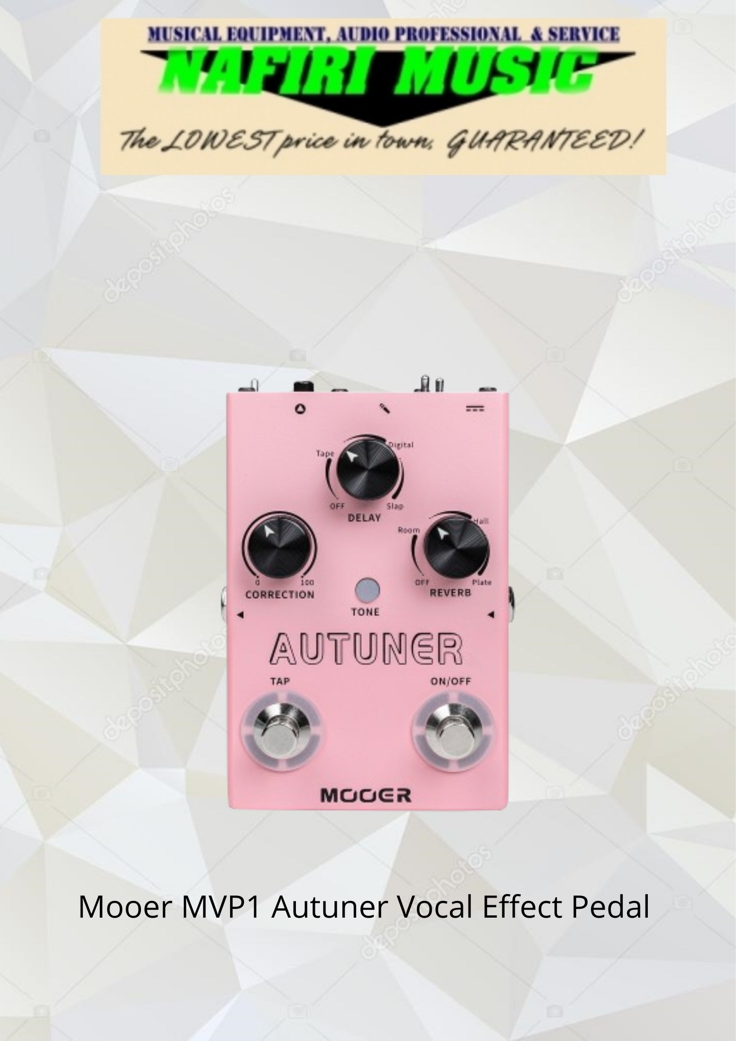 Mooer MVP1 Autuner Vocal Effect Pedal