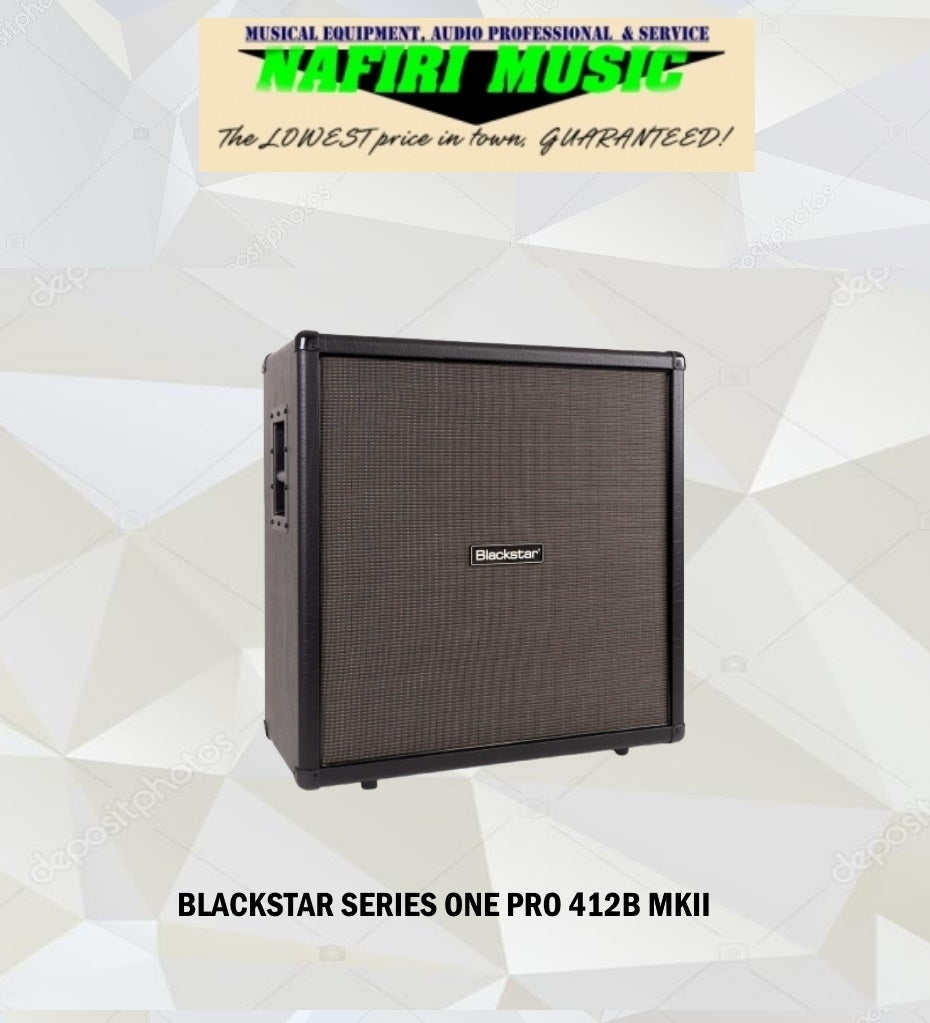 Blackstar Series One 4 x 12-inch MKII Guitar Cabinet In Black
