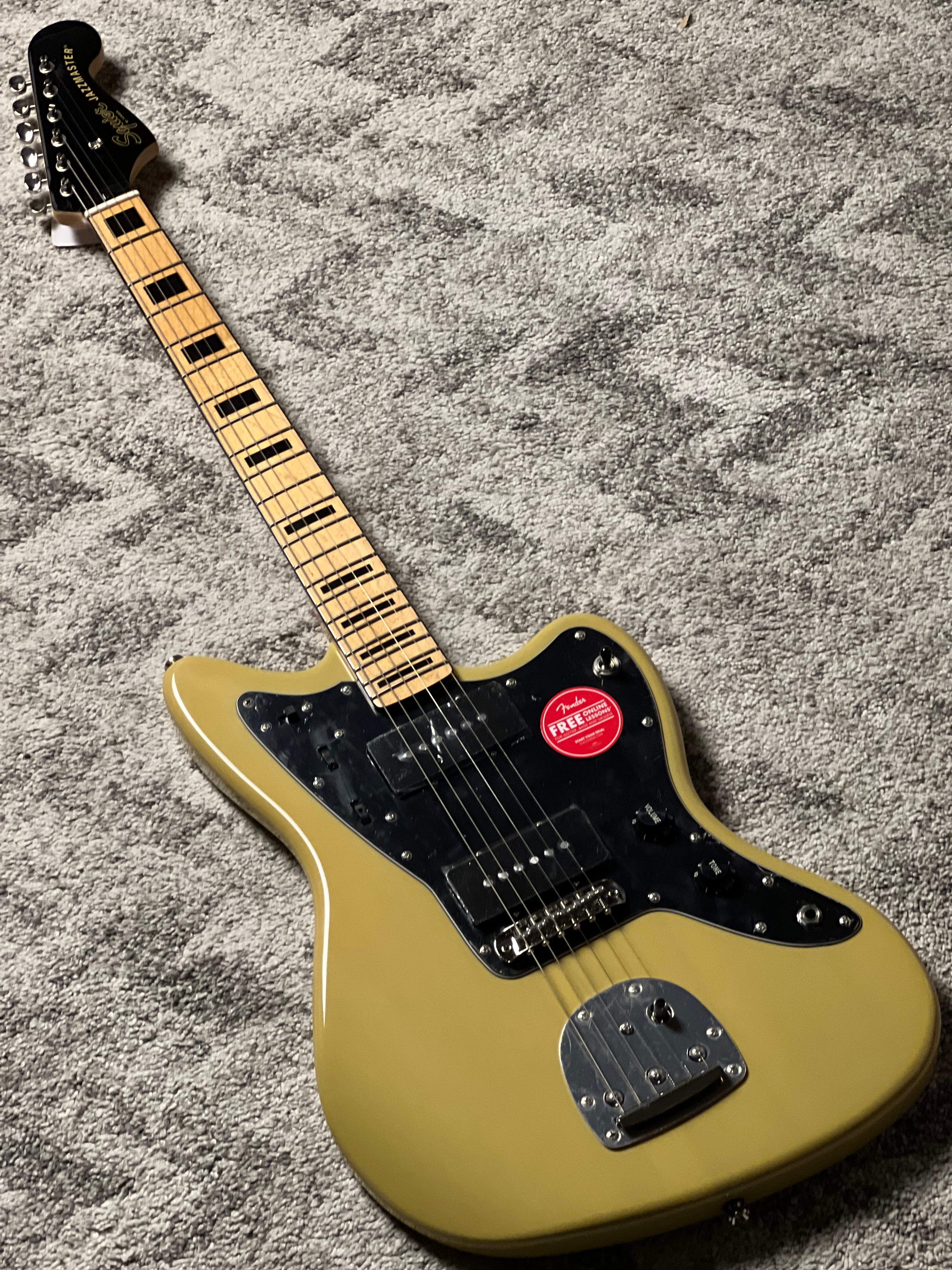 Squier FSR Classic Vibe 70s Jazzmaster with Maple FB in Vintage