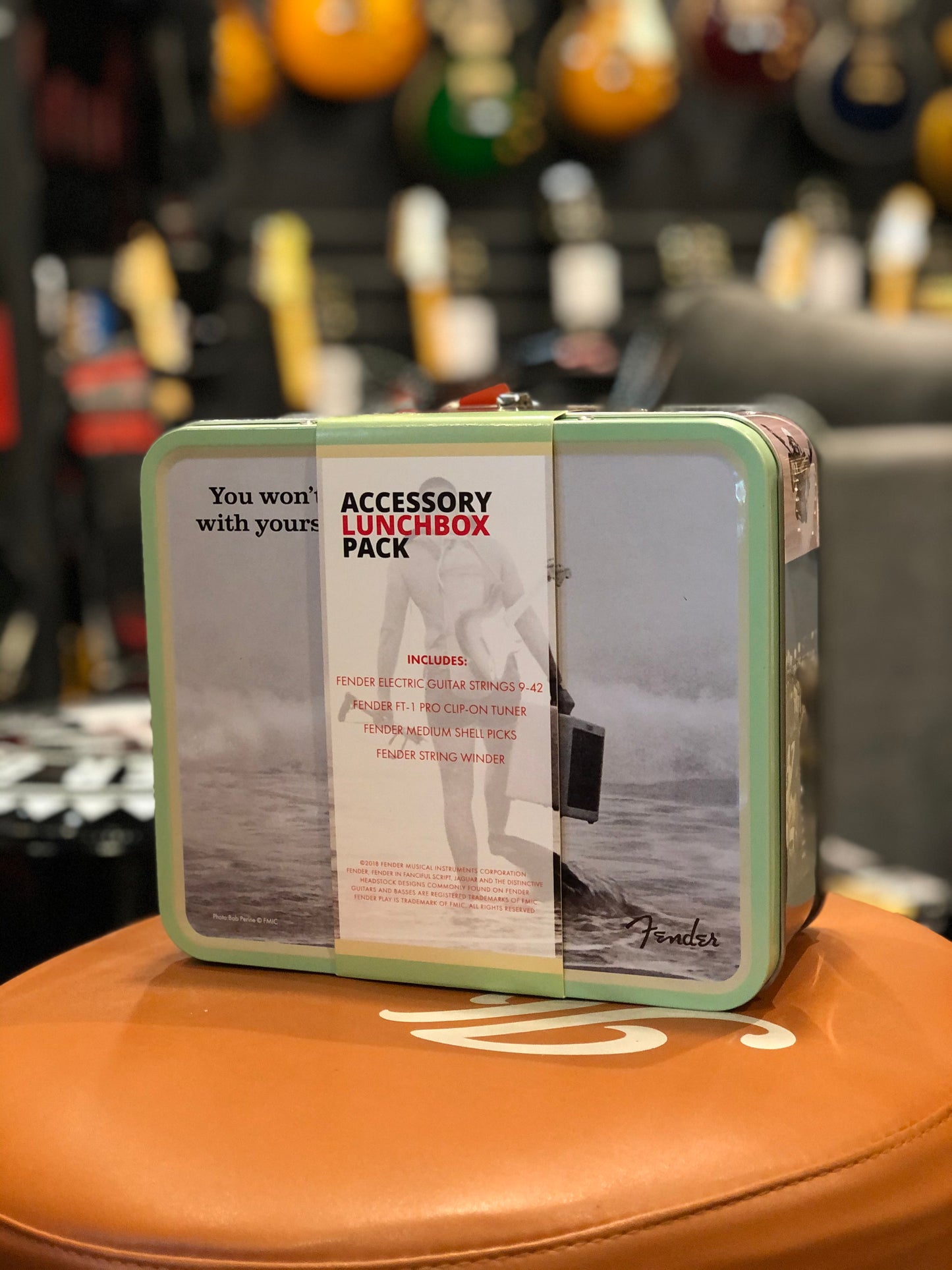 Fender Illustrated Lunchbox with Guitar Accessories