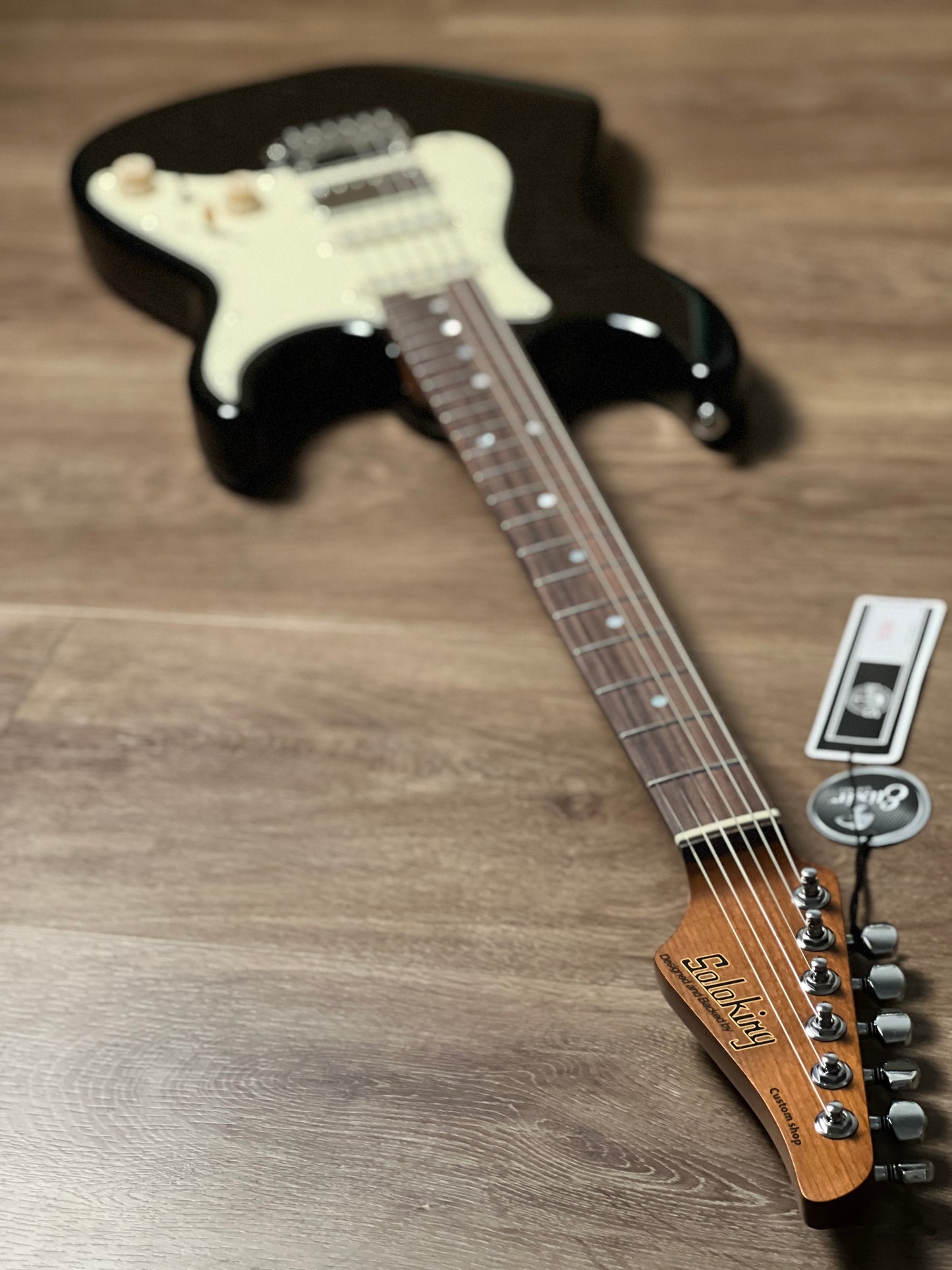 Soloking MS-11 Classic MKII with Rosewood FB in Ink Black