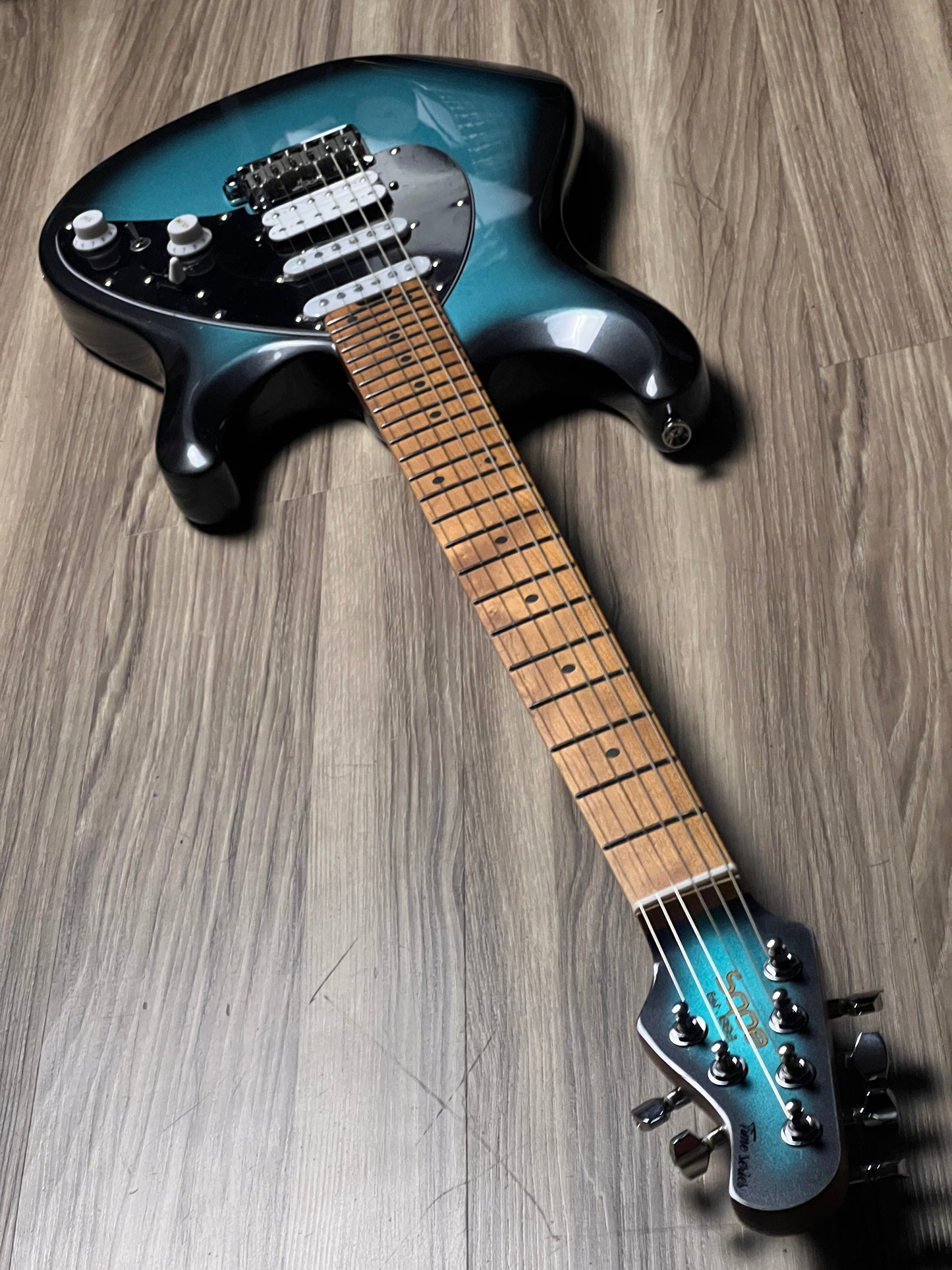 SQOE SEMS200 MSGR in Metallic Blue Burst