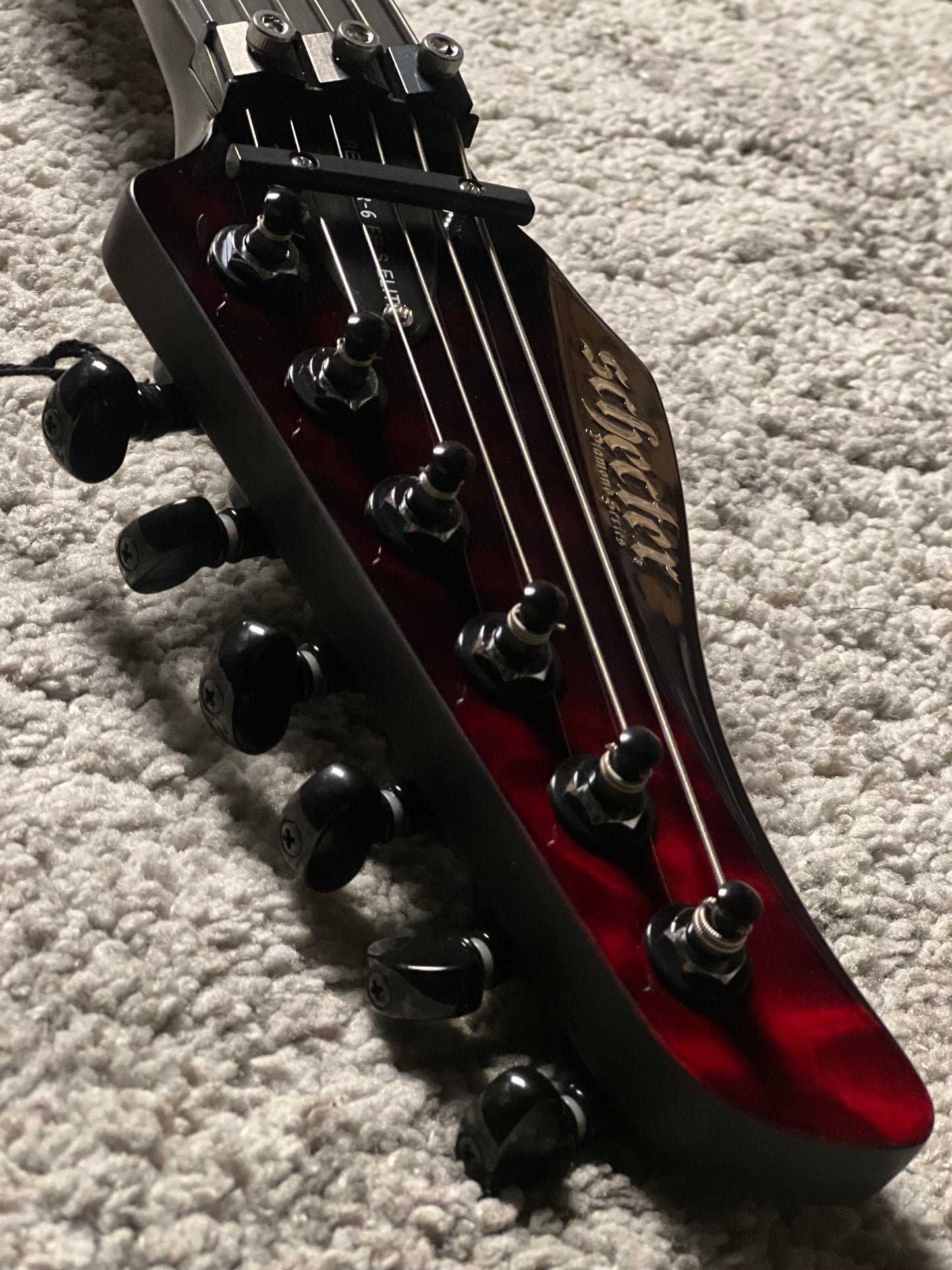 Schecter Reaper 6 Elite FR S BB - Blood Burst W26010958
