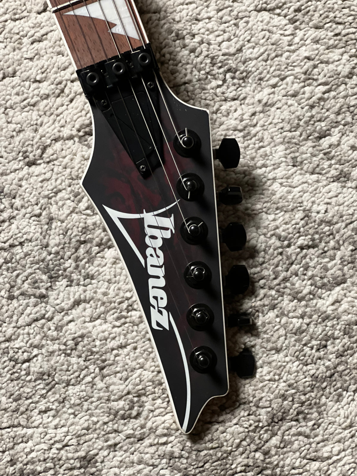Ibanez RG470DXW-WZM in Wine Red Frozen Matte I260914092 (USED)