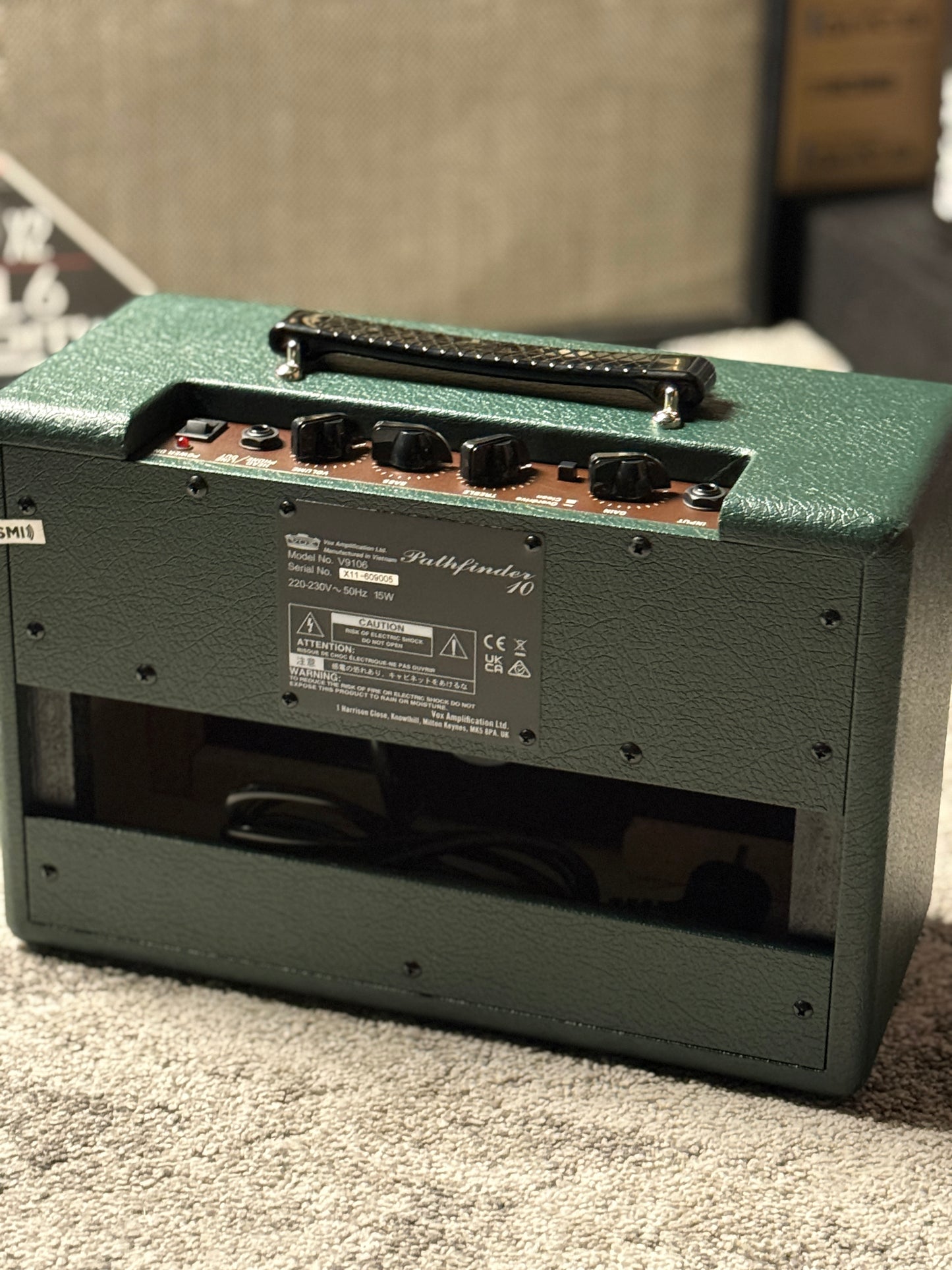 Vox Pathfinder 10 1x6.5 inch 10-watt Combo Amp Limited Edition British Racing Green