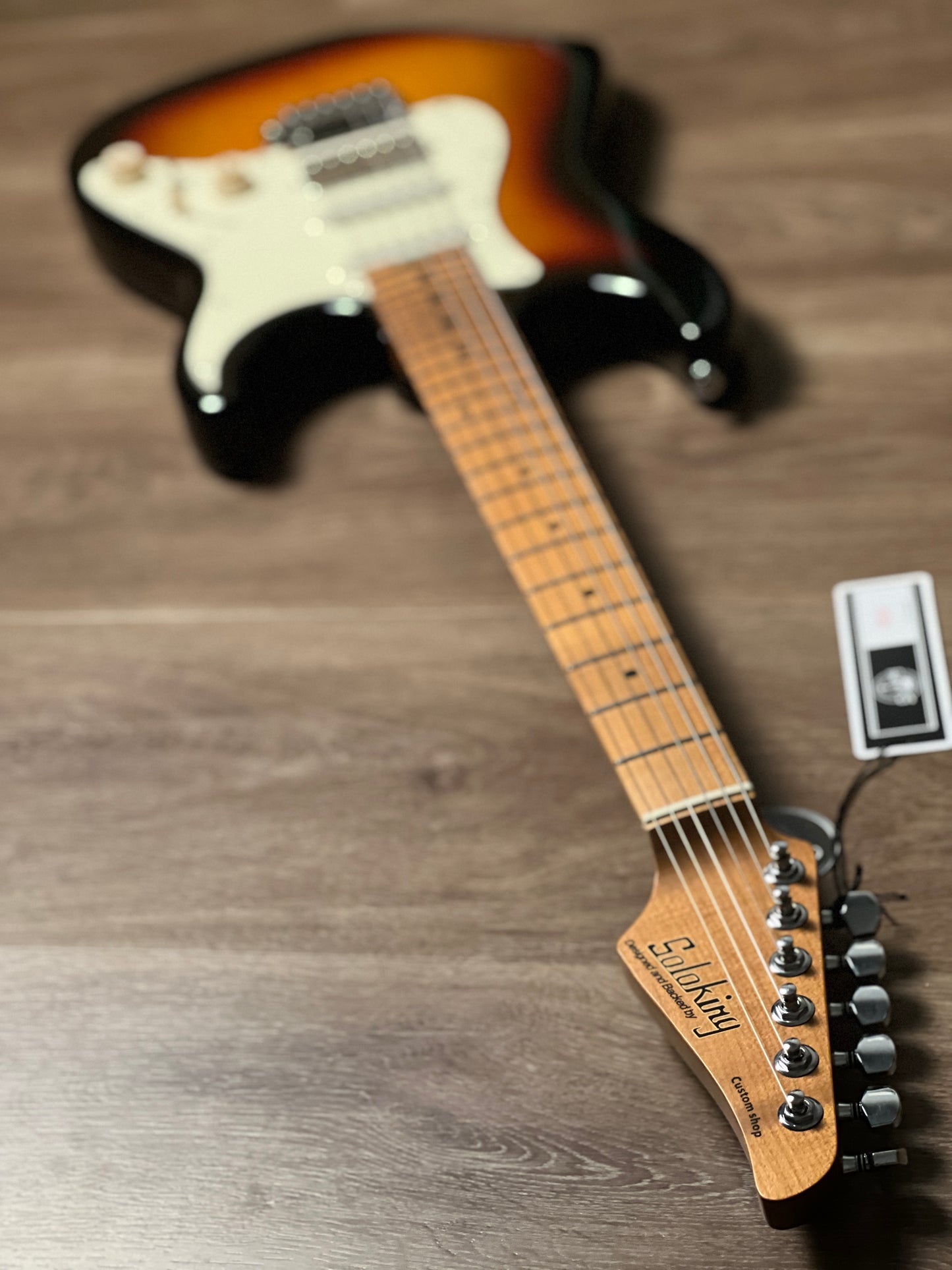 Soloking MS-11 Classic MKII with Roasted Maple FB in 3-Tone Sunburst