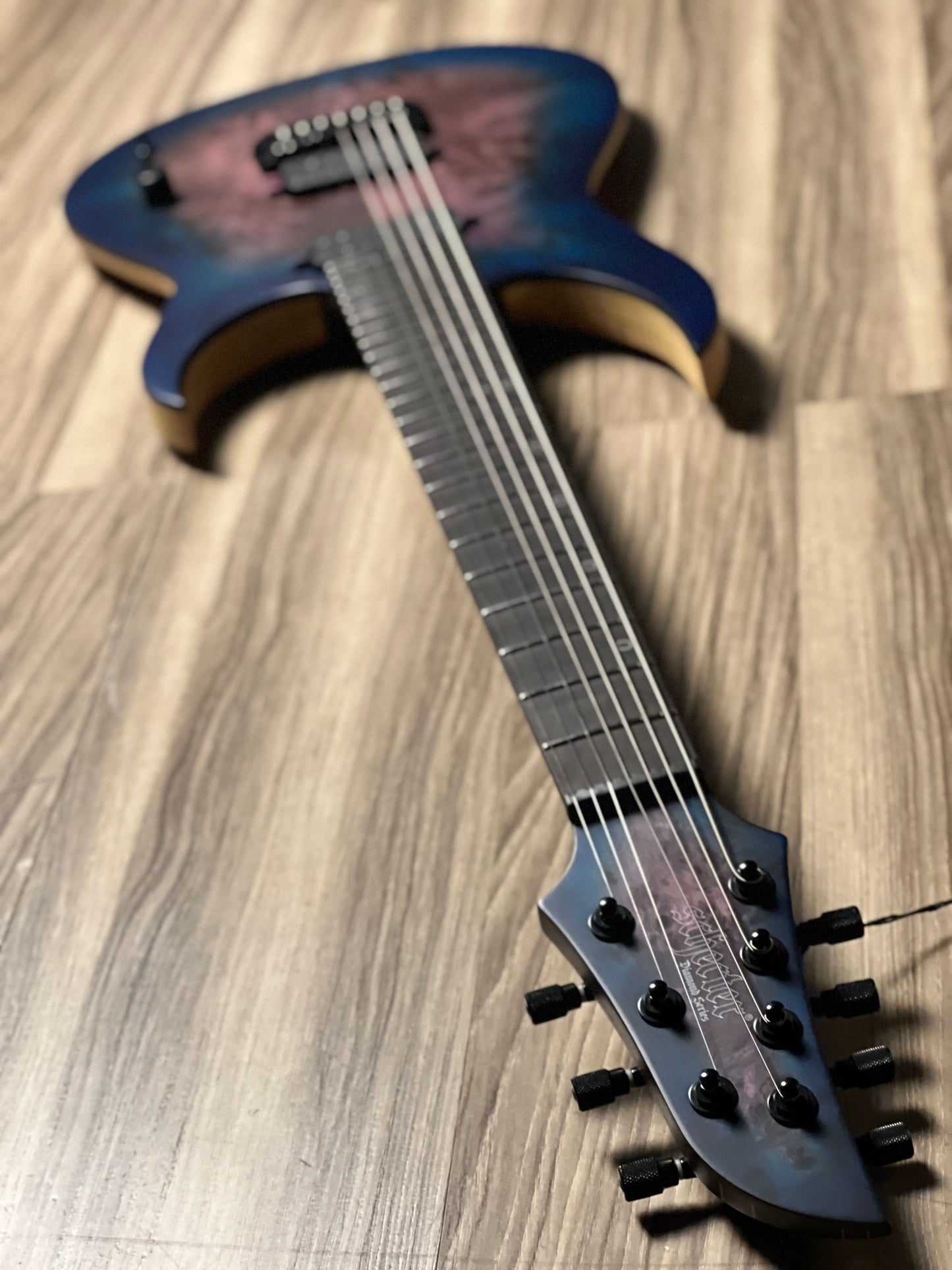 Schecter Keith Merrow KM-7 MK-III Artist BCR in Blue Crimson