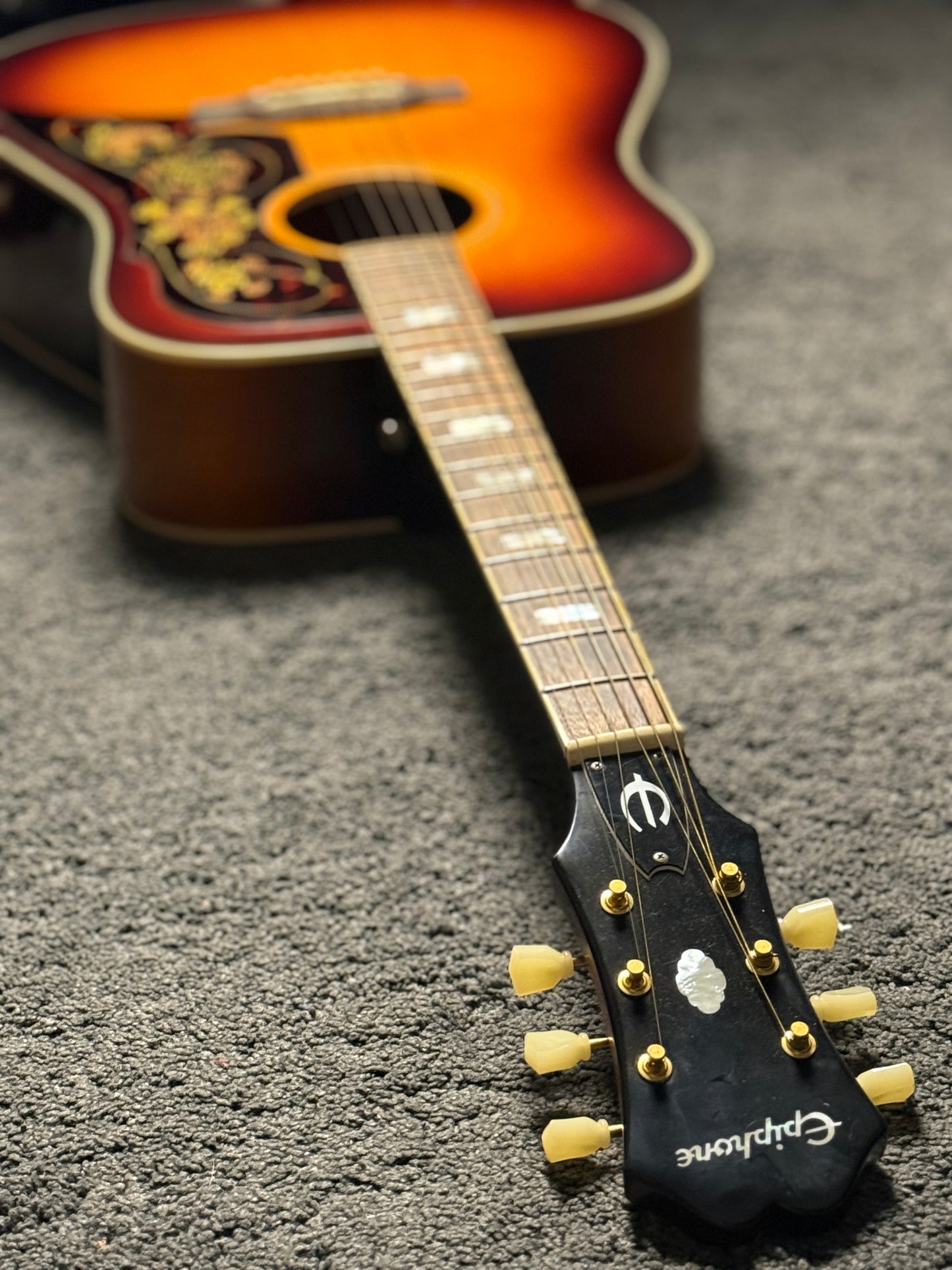 Epiphone Masterbilt Frontier Acoustic Electic in Iced Tea Aged Gloss 21102307594 (USED)