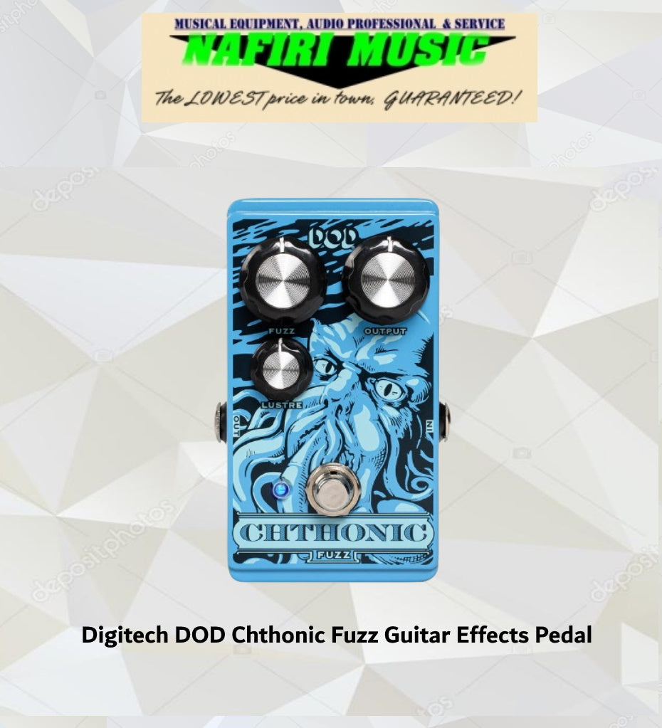 digitech guitar pedals Digitech DOD Chthonic Fuzz Guitar Effects Pedal – nafiriguitar.com