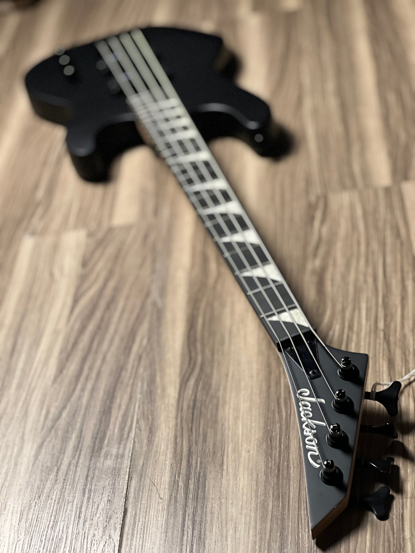Jackson JS Series Concert Bass JS2 with Amaranth FB in Satin Black