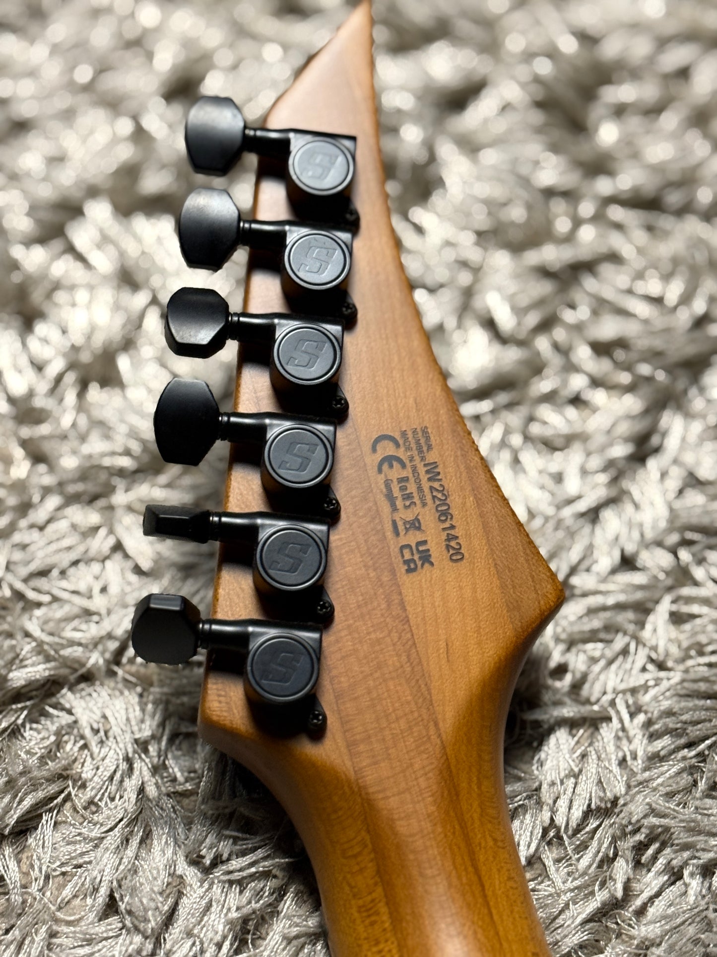 Solar A2.6TPB+ in Trans Purple Burst Matte